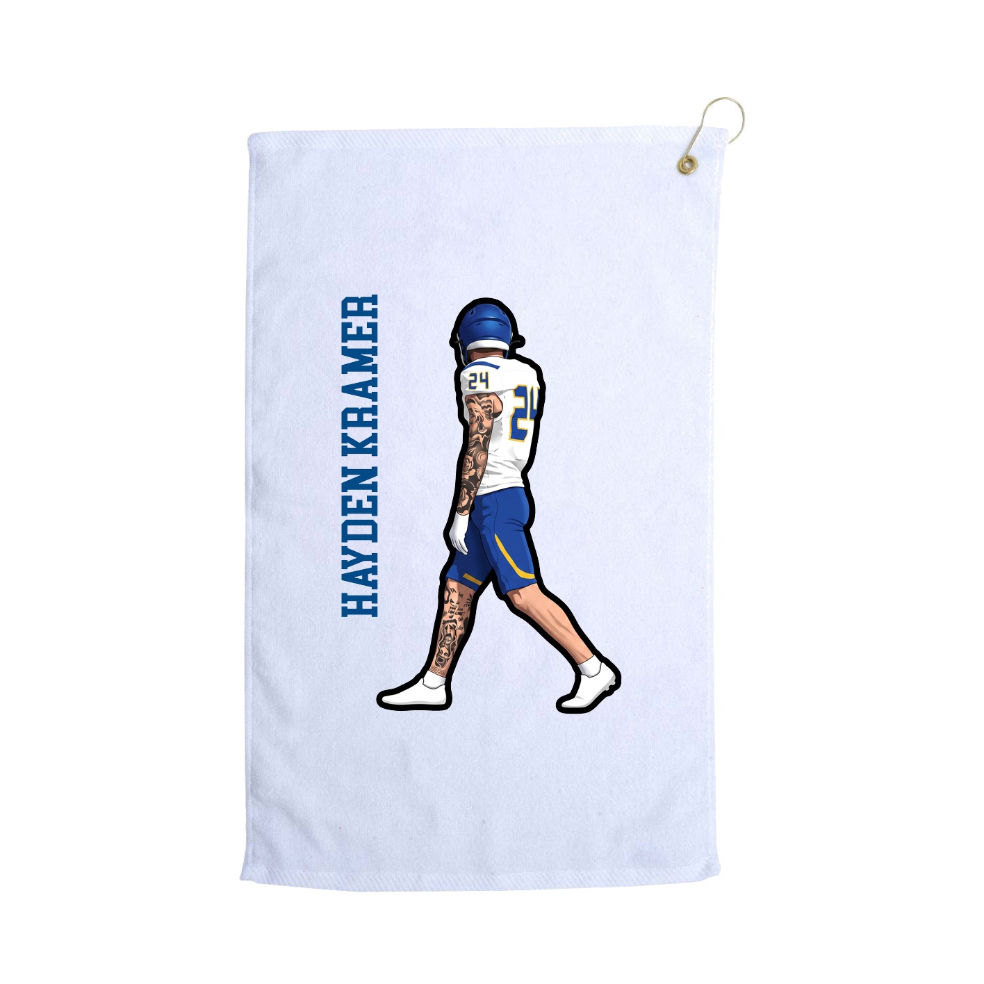 Terry Velour Golf Towel