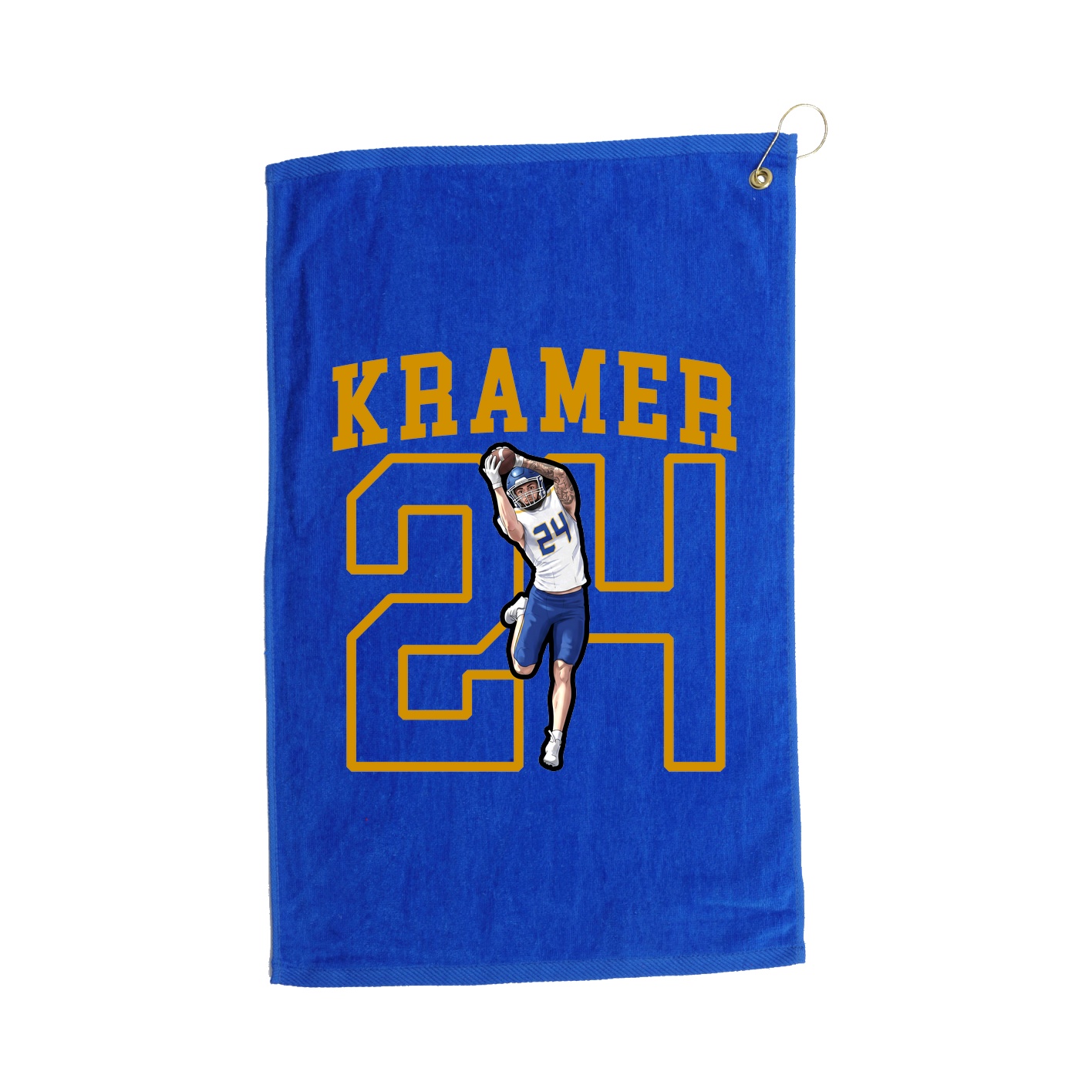 Golf Towel — Shirsey in Royal