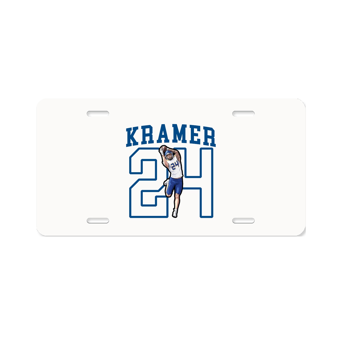 Aluminum License Plate