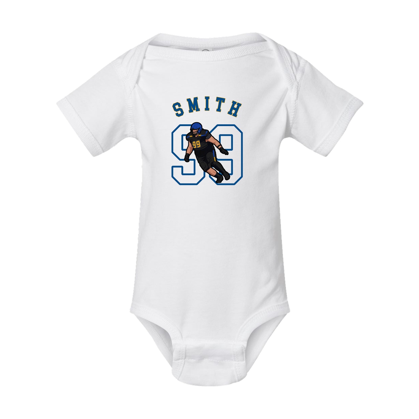 Baby Onesie — Shirsey Arch in White