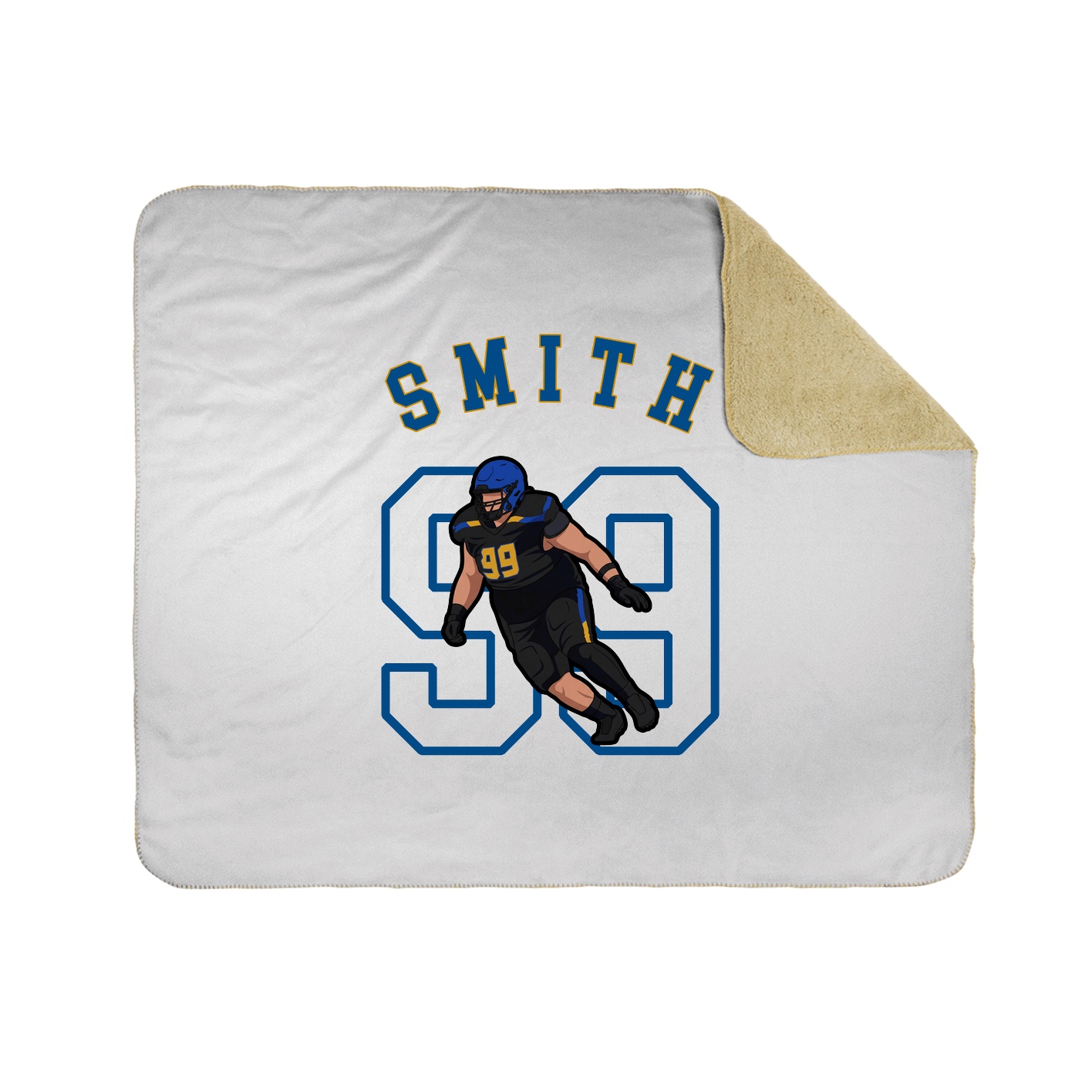 Throw Blanket — Shirsey Arch in White