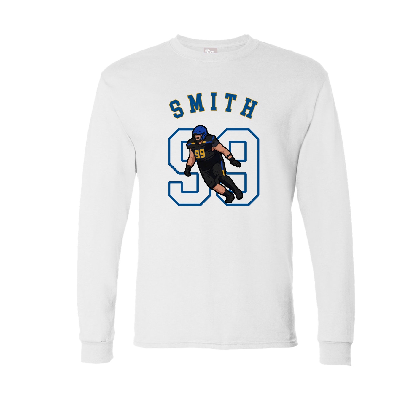 Long Sleeve Tee — Shirsey Arch in White
