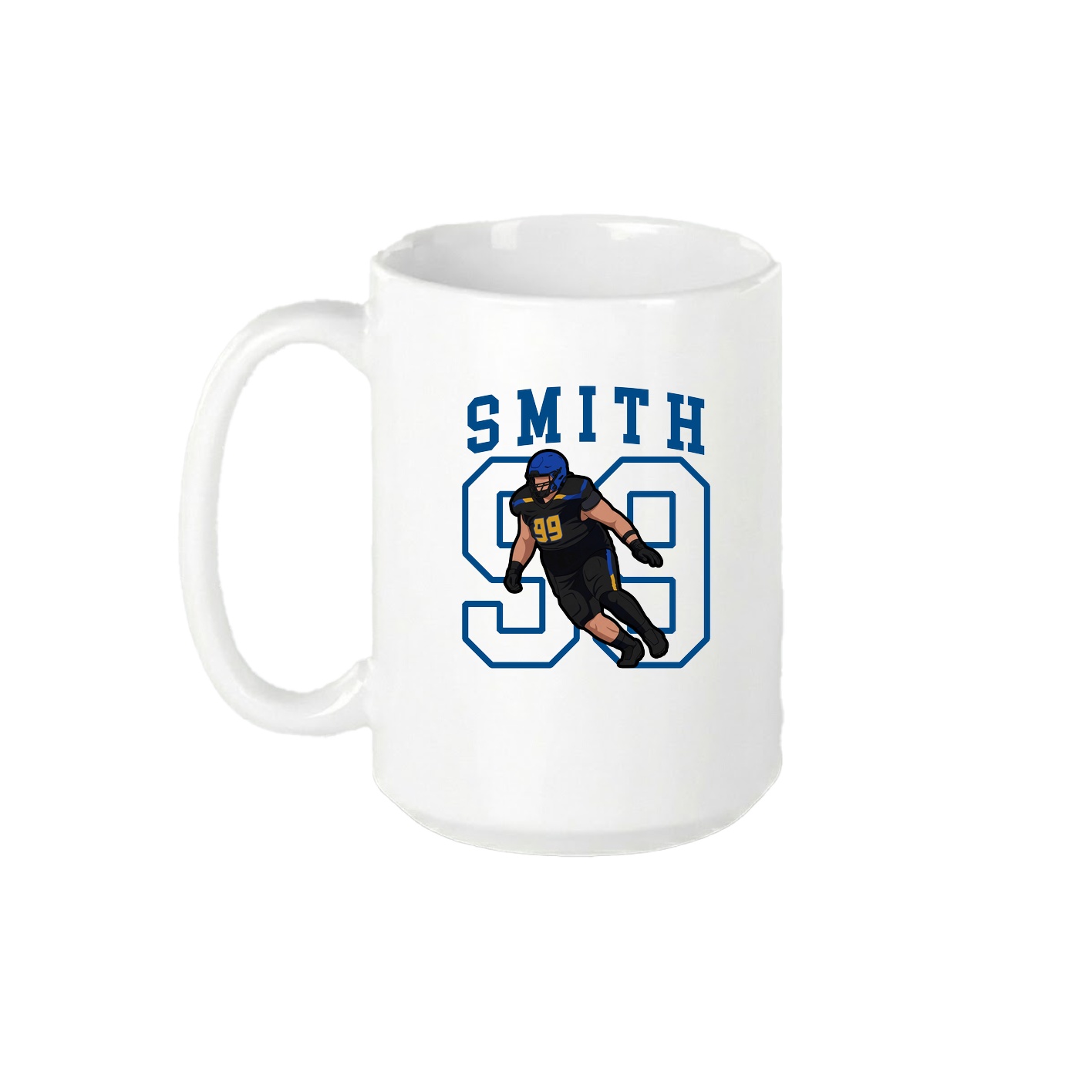 15oz Coffee Mug — Shirsey in White