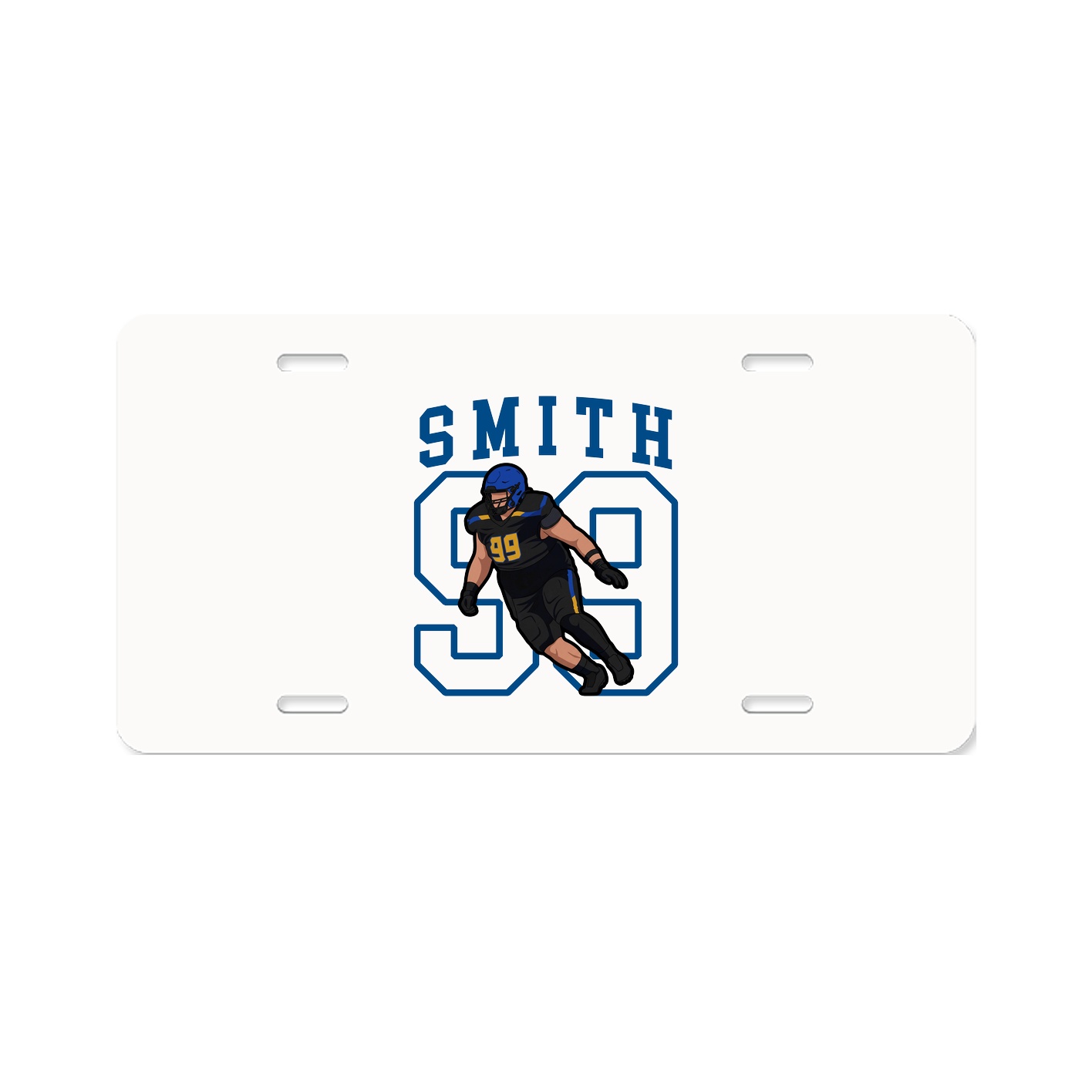 Aluminum License Plate