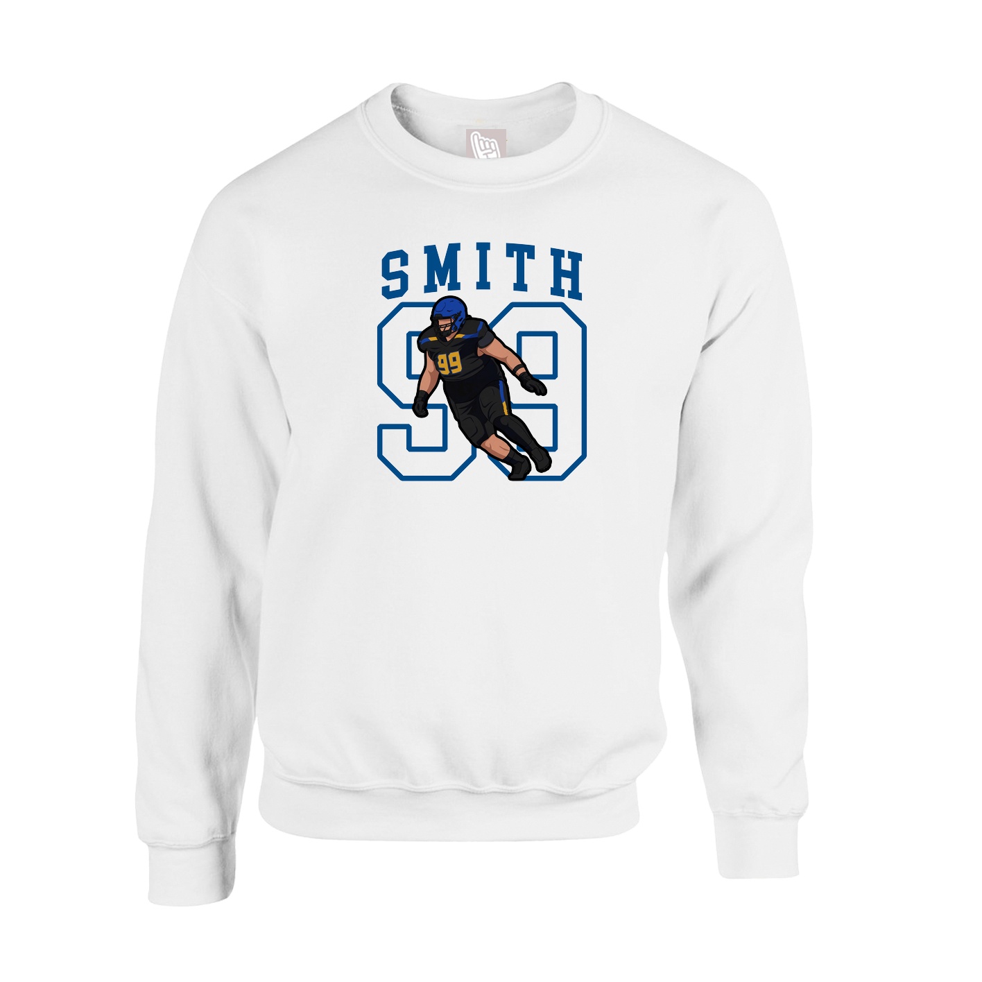 Fleece Crew — Shirsey in White