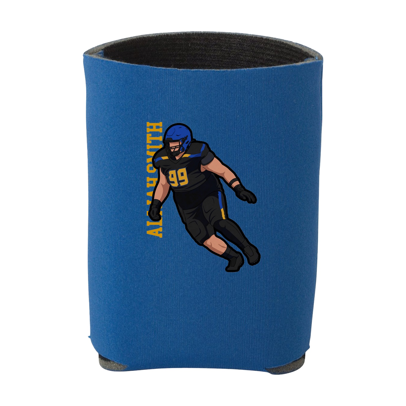 Can Holder — Name Vertical in Royal