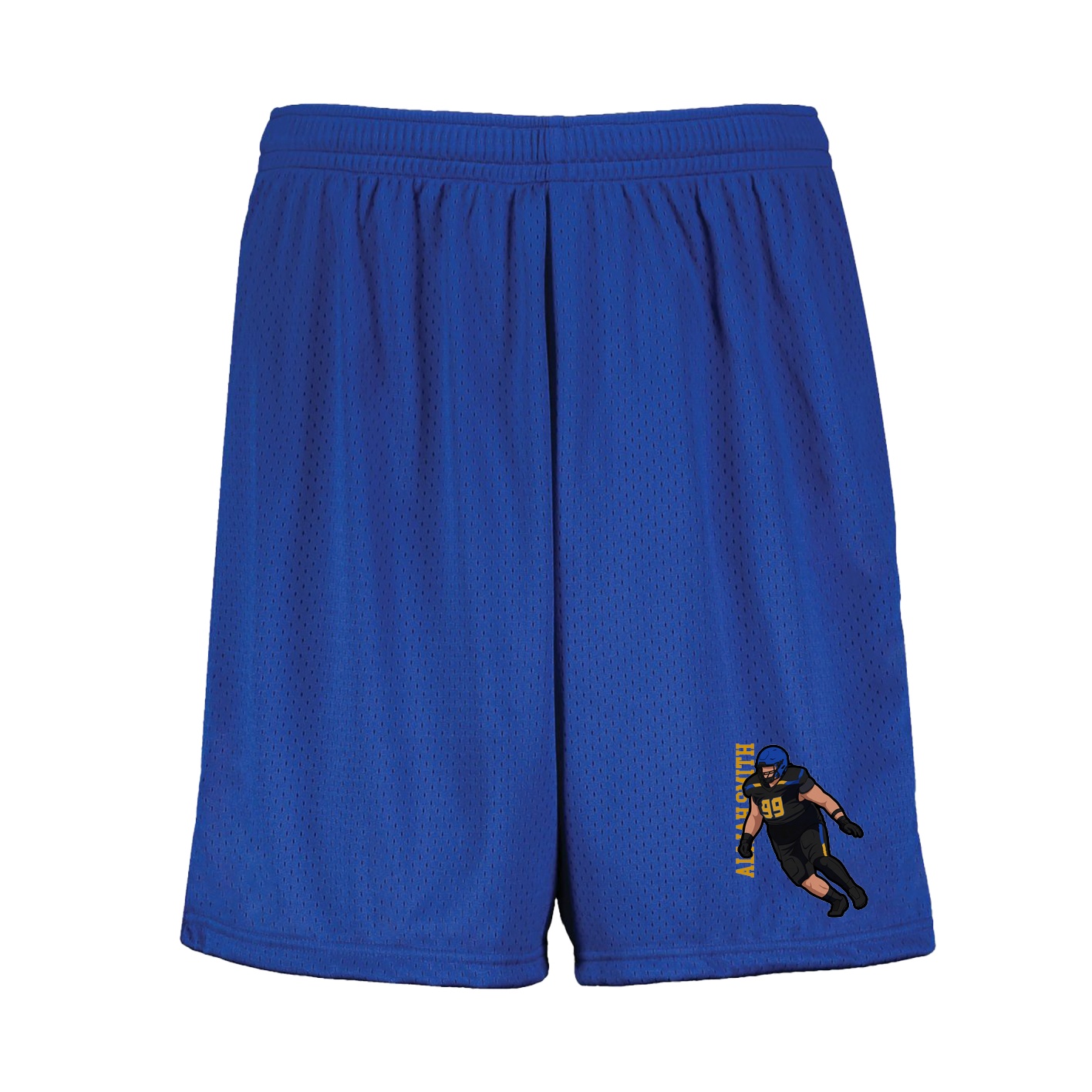 Shorts — Name Vertical in Royal