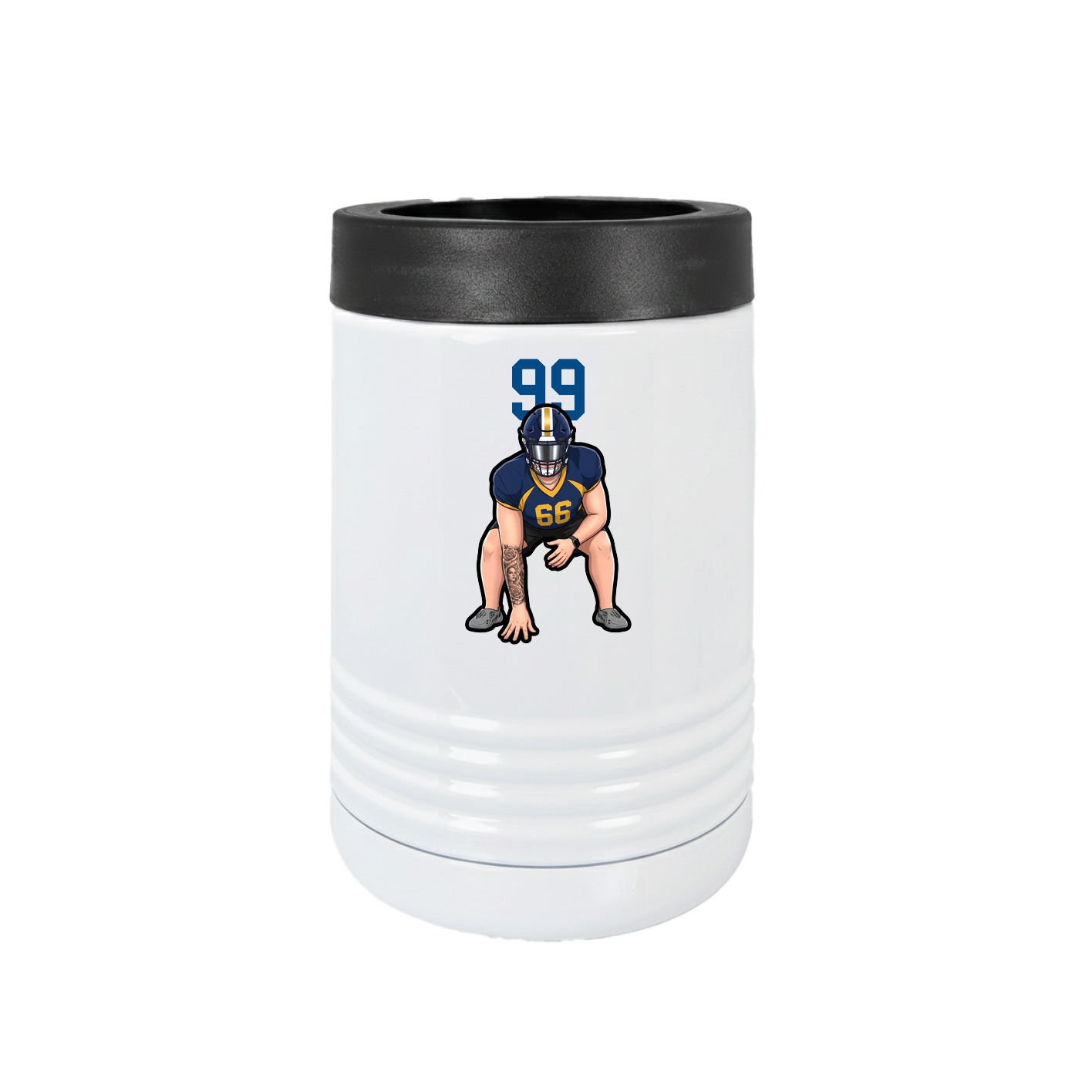 Beverage Holder — Number Top in White