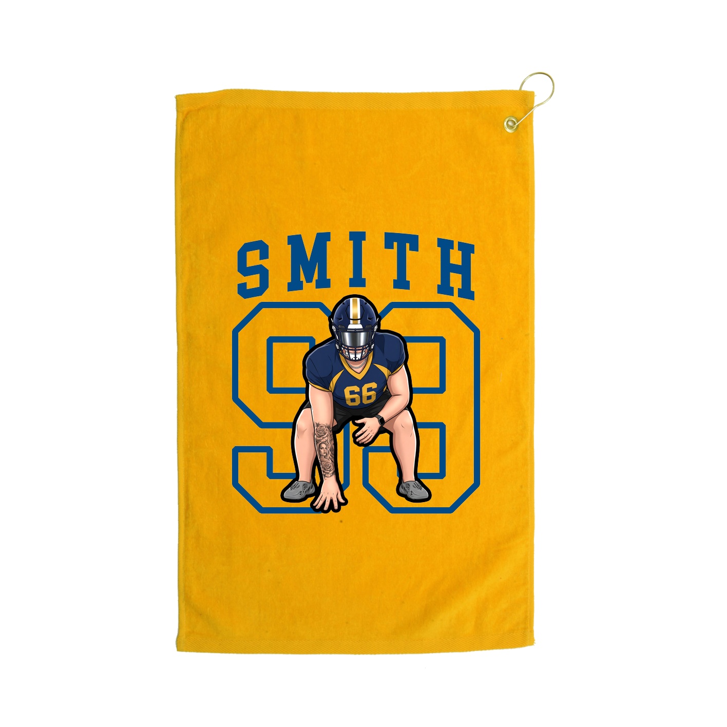 Golf Towel — Shirsey in Gold