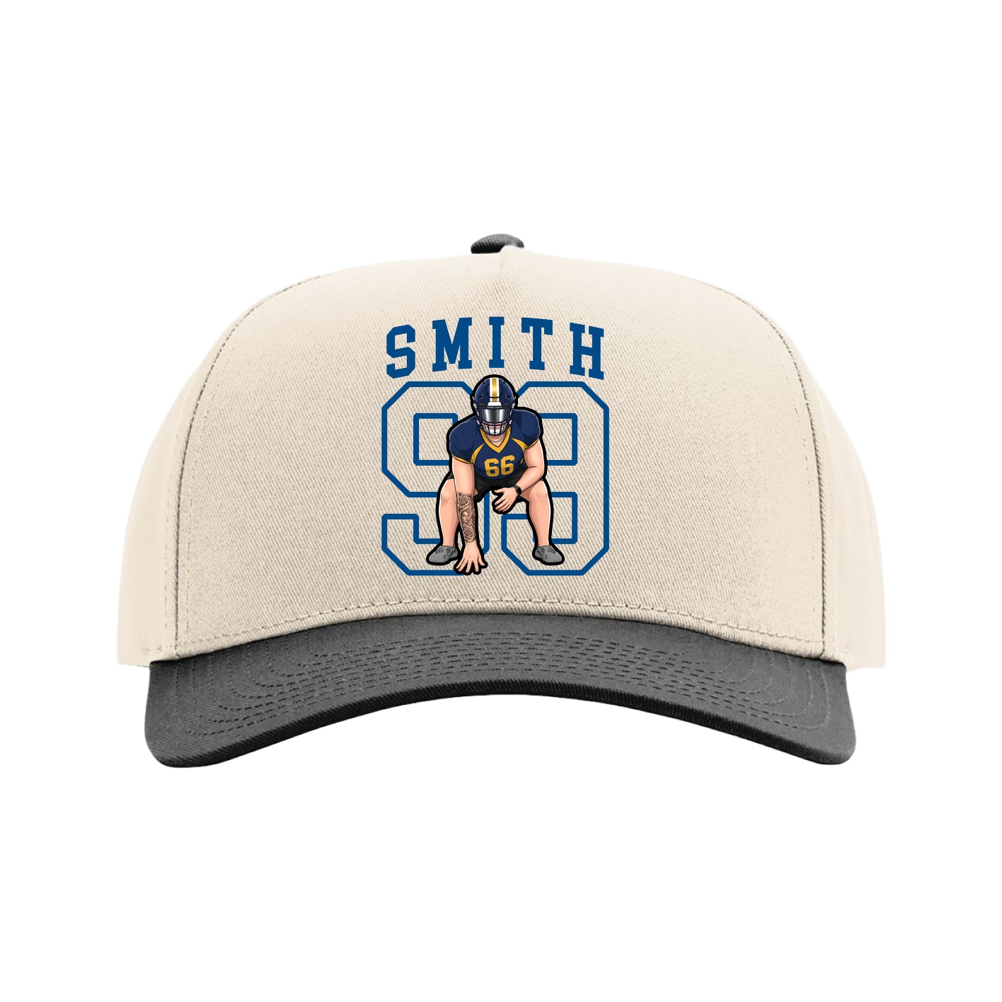 Full Fabric Five-Panel Champ Cap