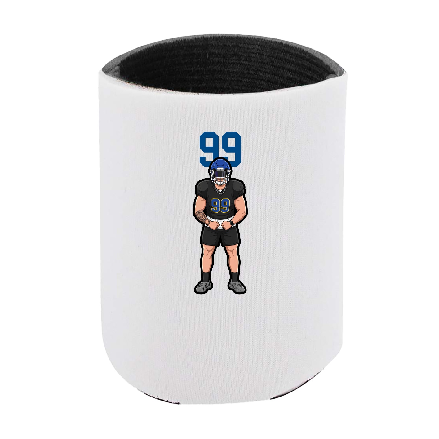 Can Holder — Number Top in White