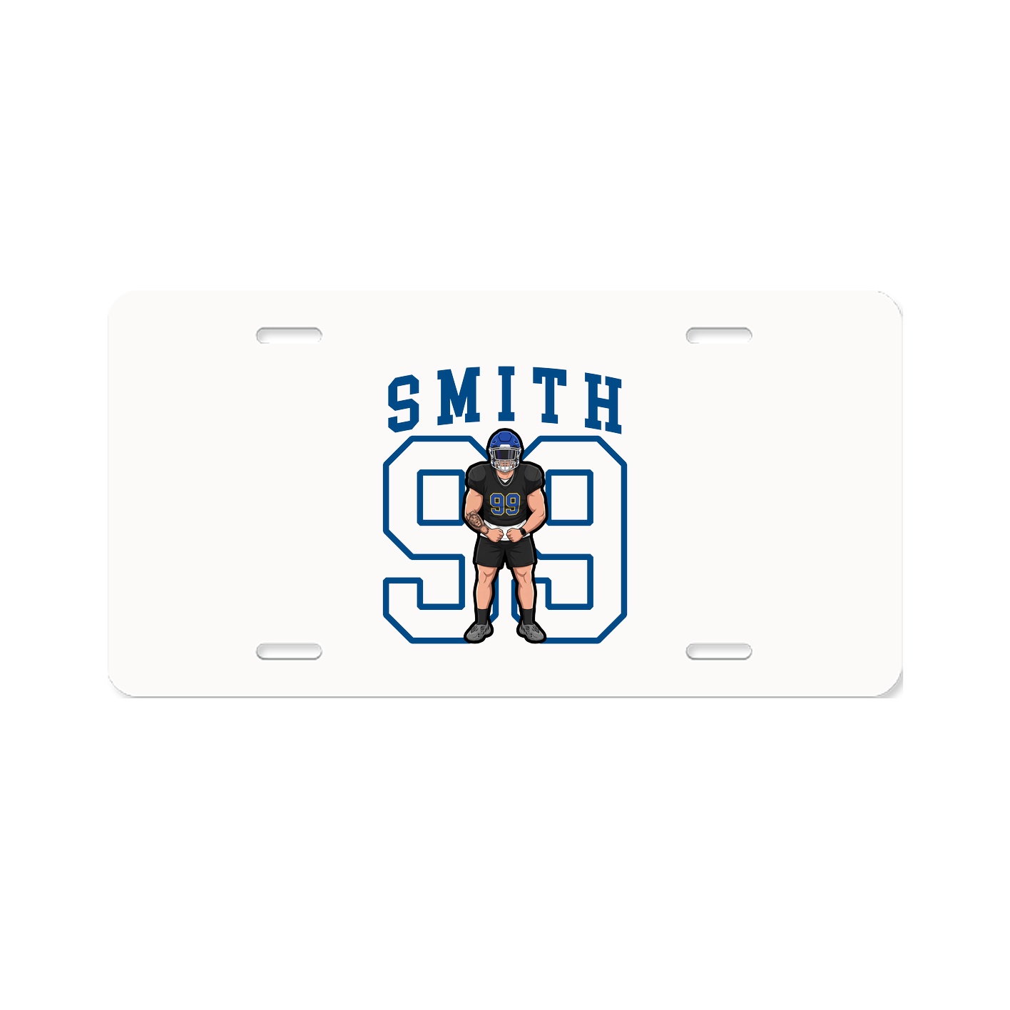 Aluminum License Plate