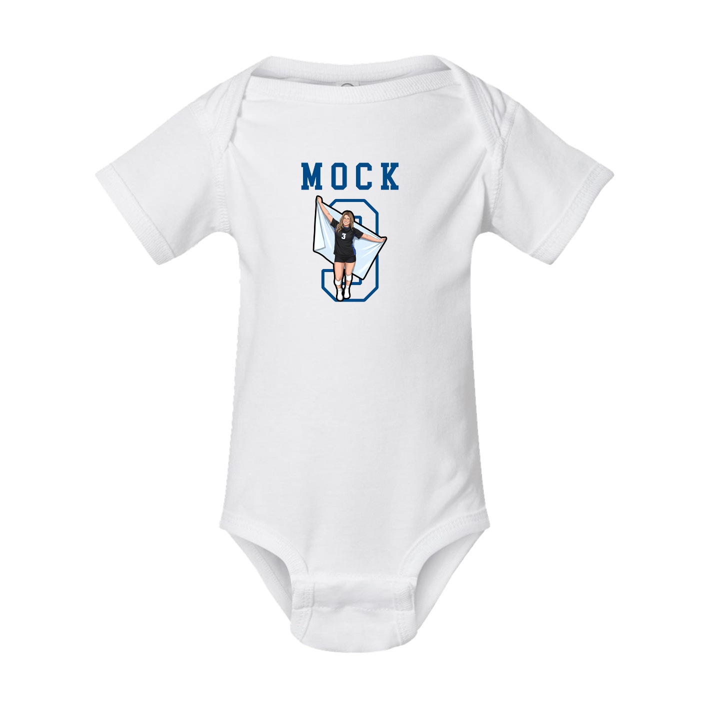 Baby Onesie — Shirsey in White