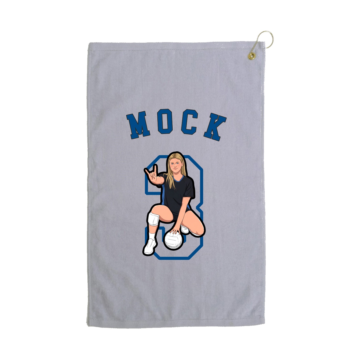 Golf Towel — Shirsey Arch in Grey