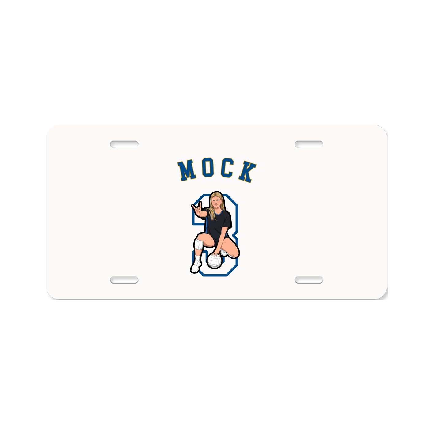 License Plate — Shirsey Arch in Classic