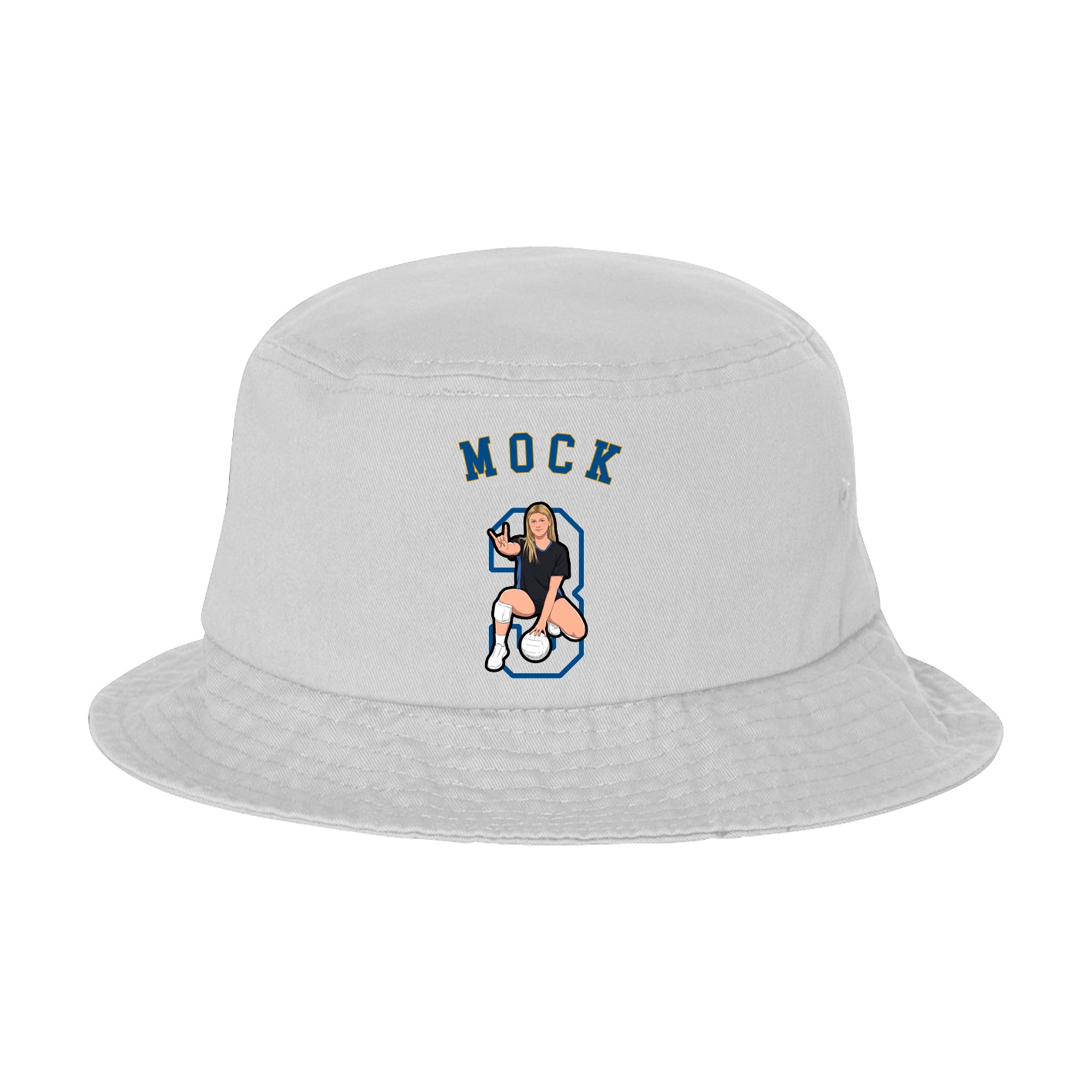 Bucket Cap — Shirsey Arch in White