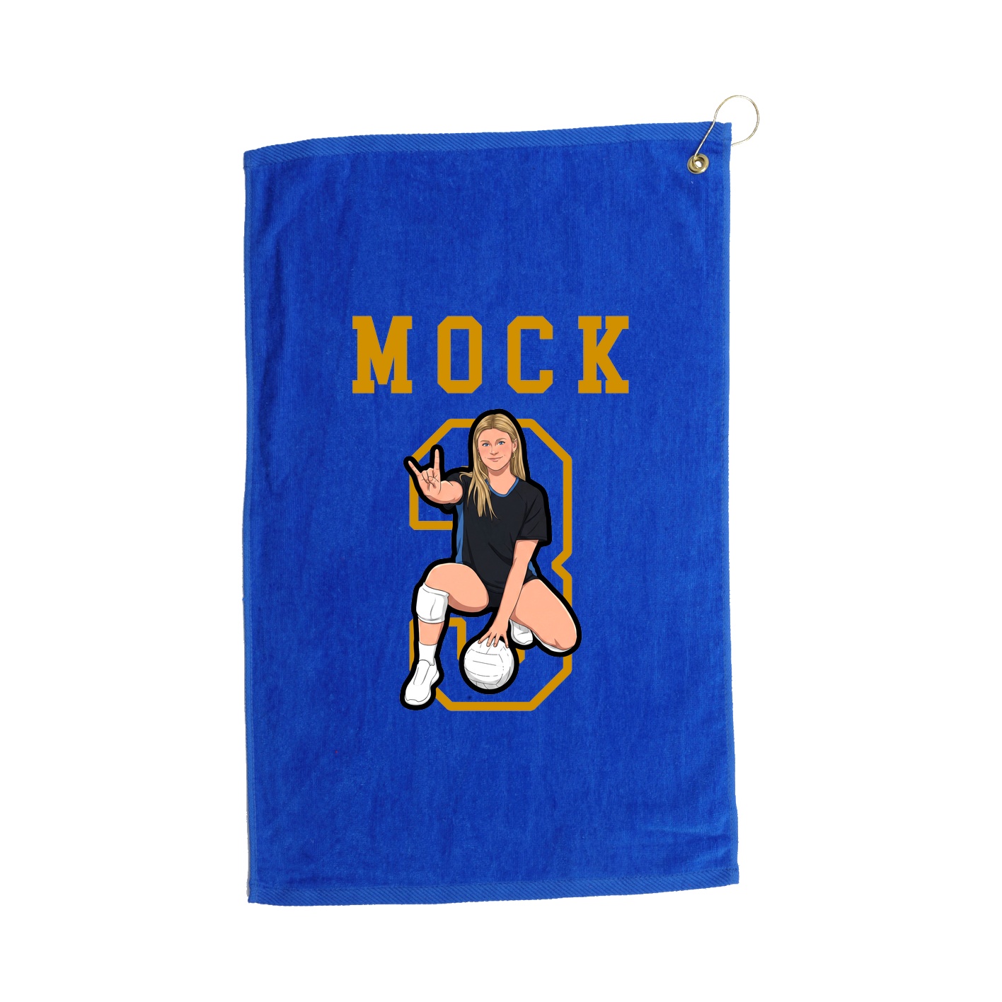 Golf Towel — Shirsey in Royal