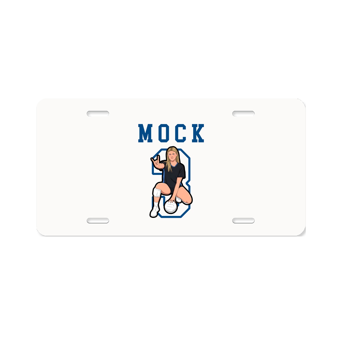 License Plate — Shirsey in Classic