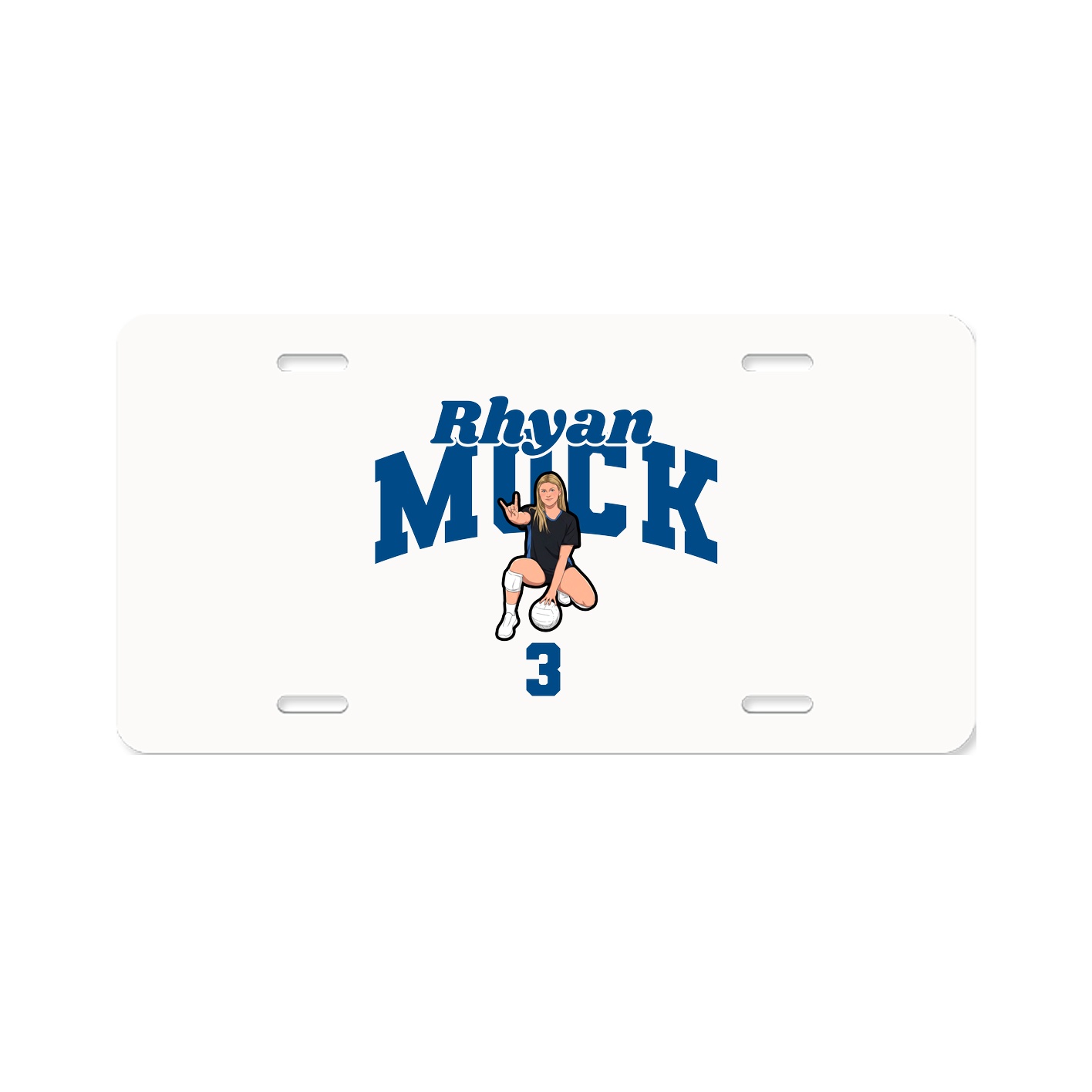 License Plate — Signature Arch in Classic