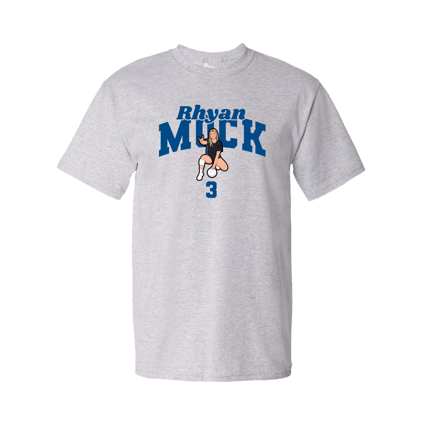Youth Tee — Signature Arch in Grey