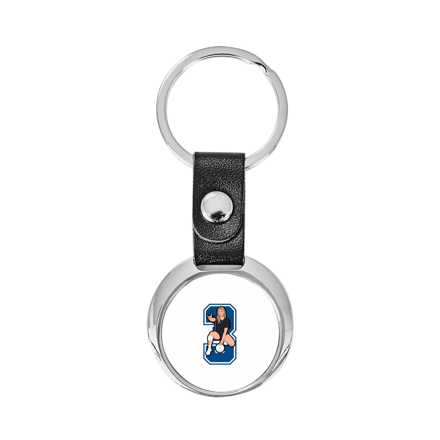 Key Chain — Number in Classic