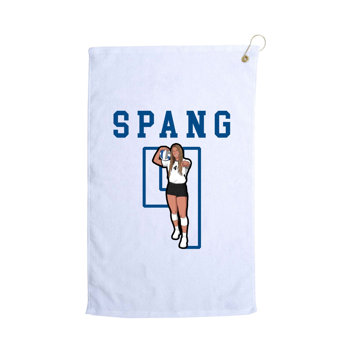 Golf Towel — Shirsey in White