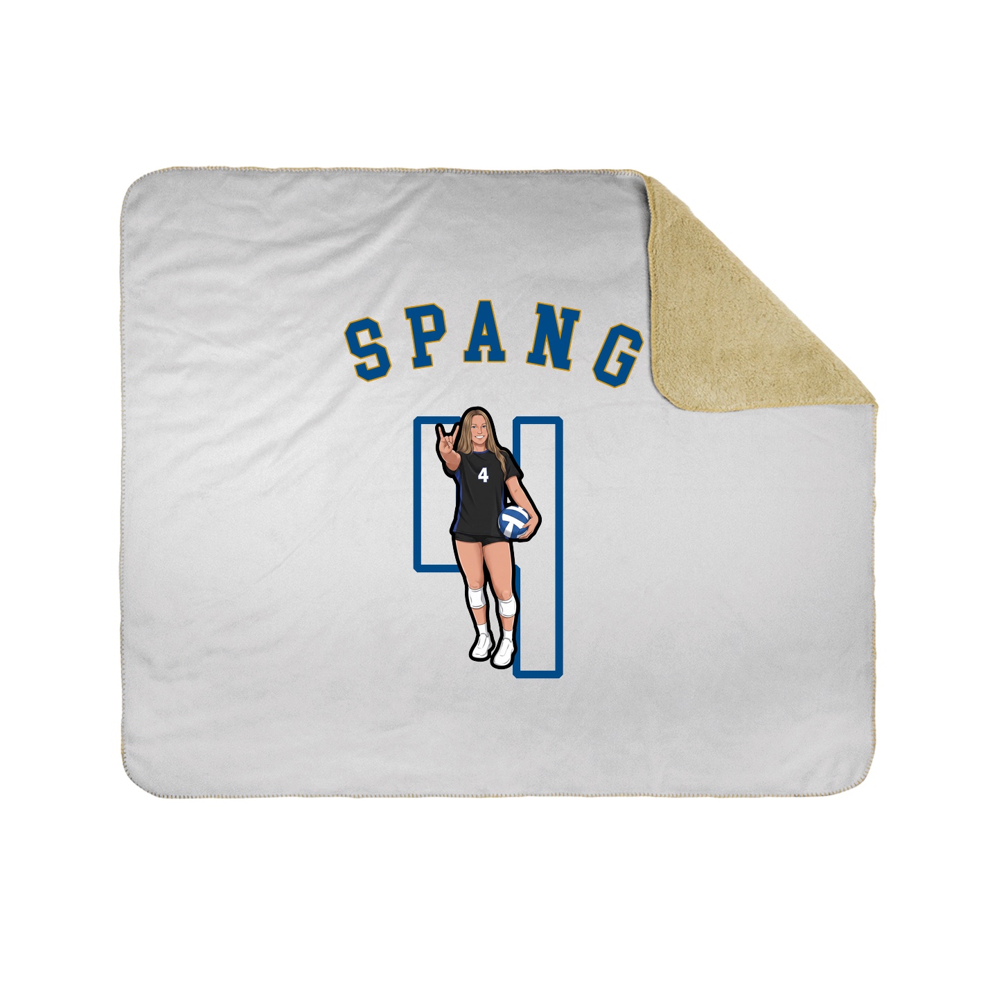 Throw Blanket — Shirsey Arch in White