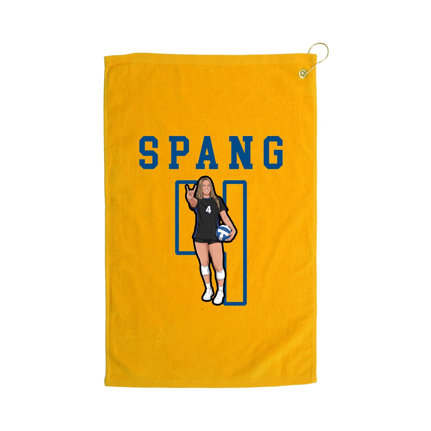 Golf Towel — Shirsey in Gold