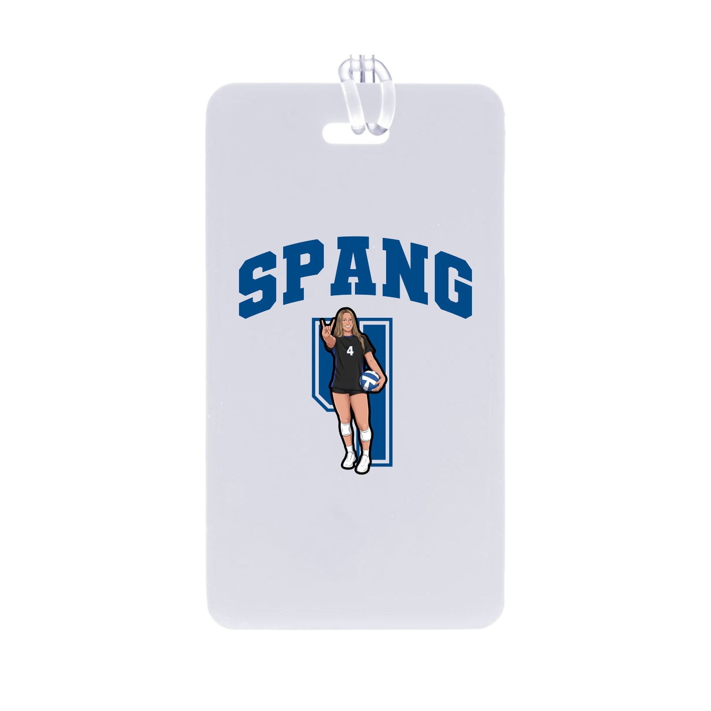 Bag Tag — Number in Classic