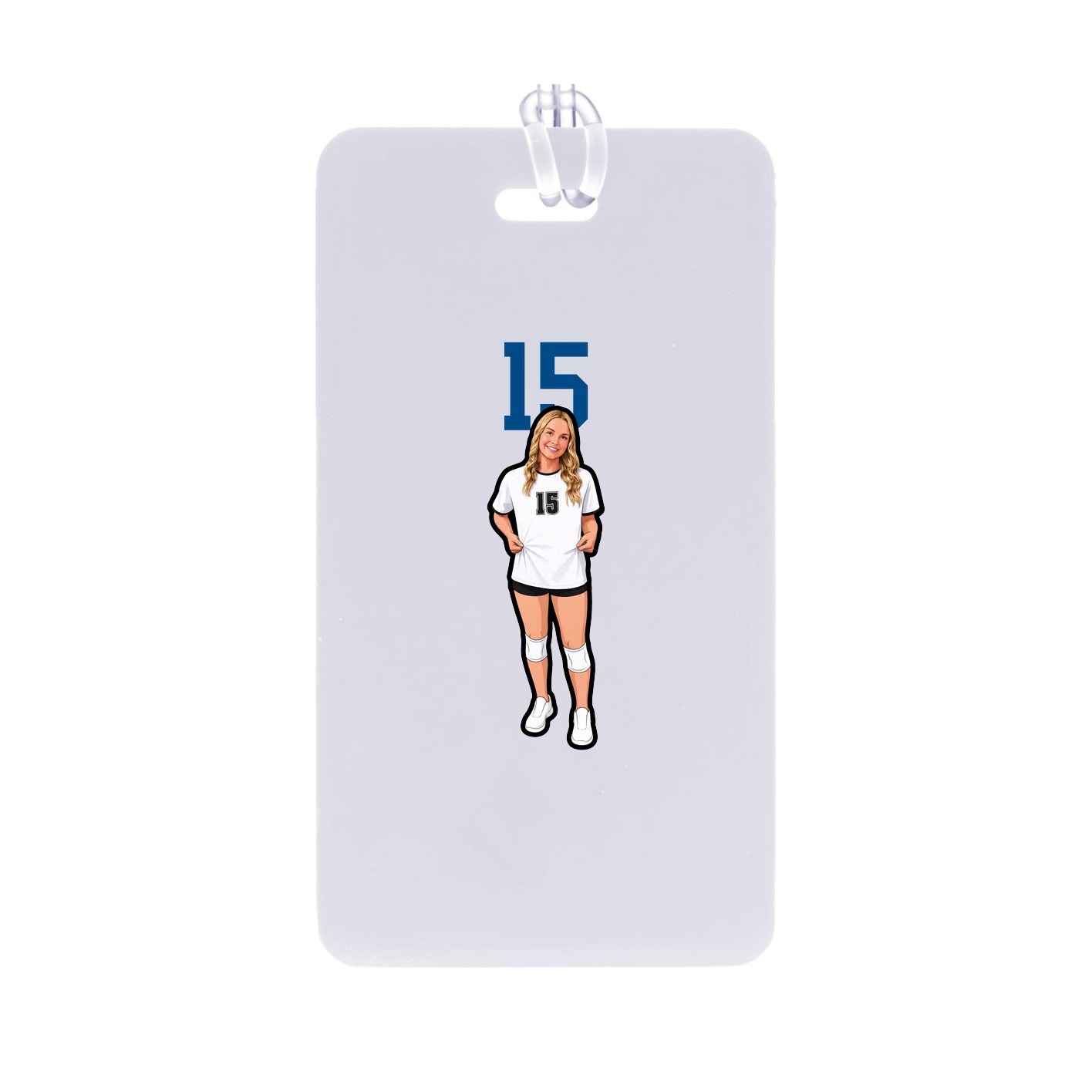 Bag Tag — Number Top in Classic