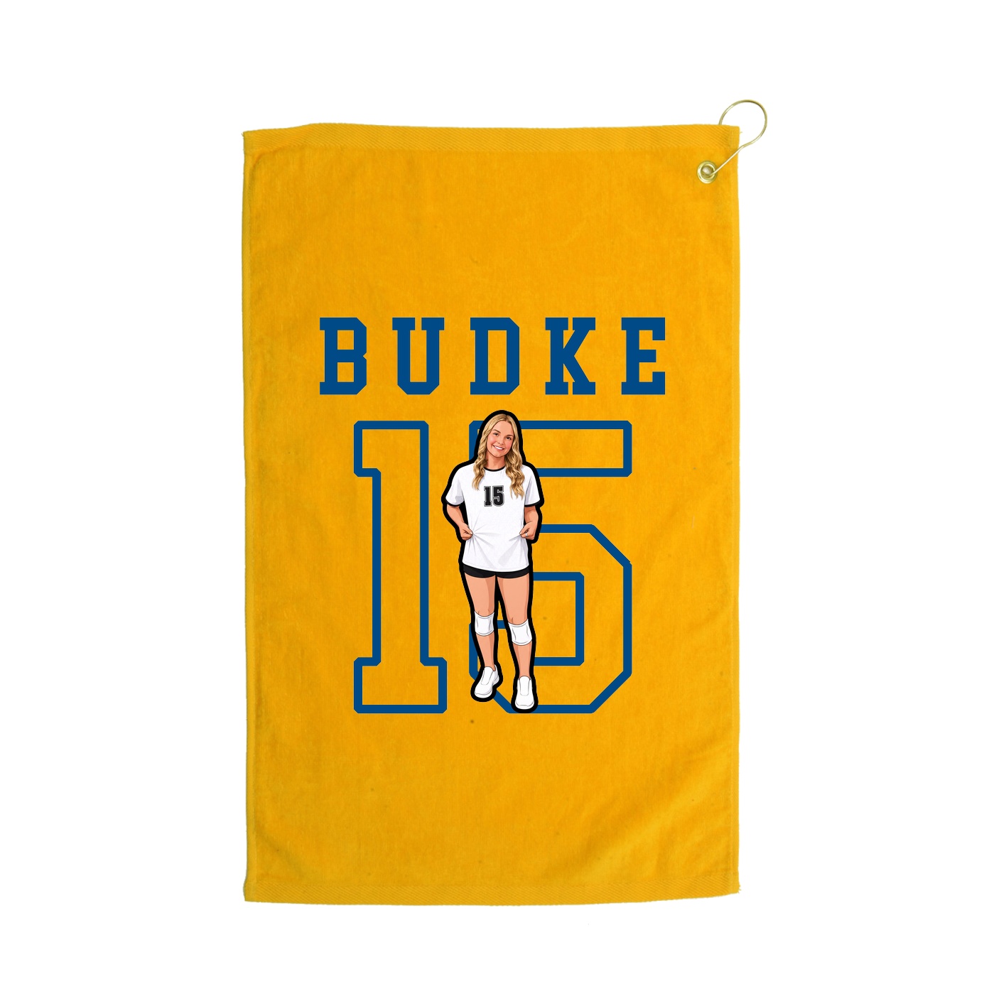 Golf Towel — Shirsey in Gold