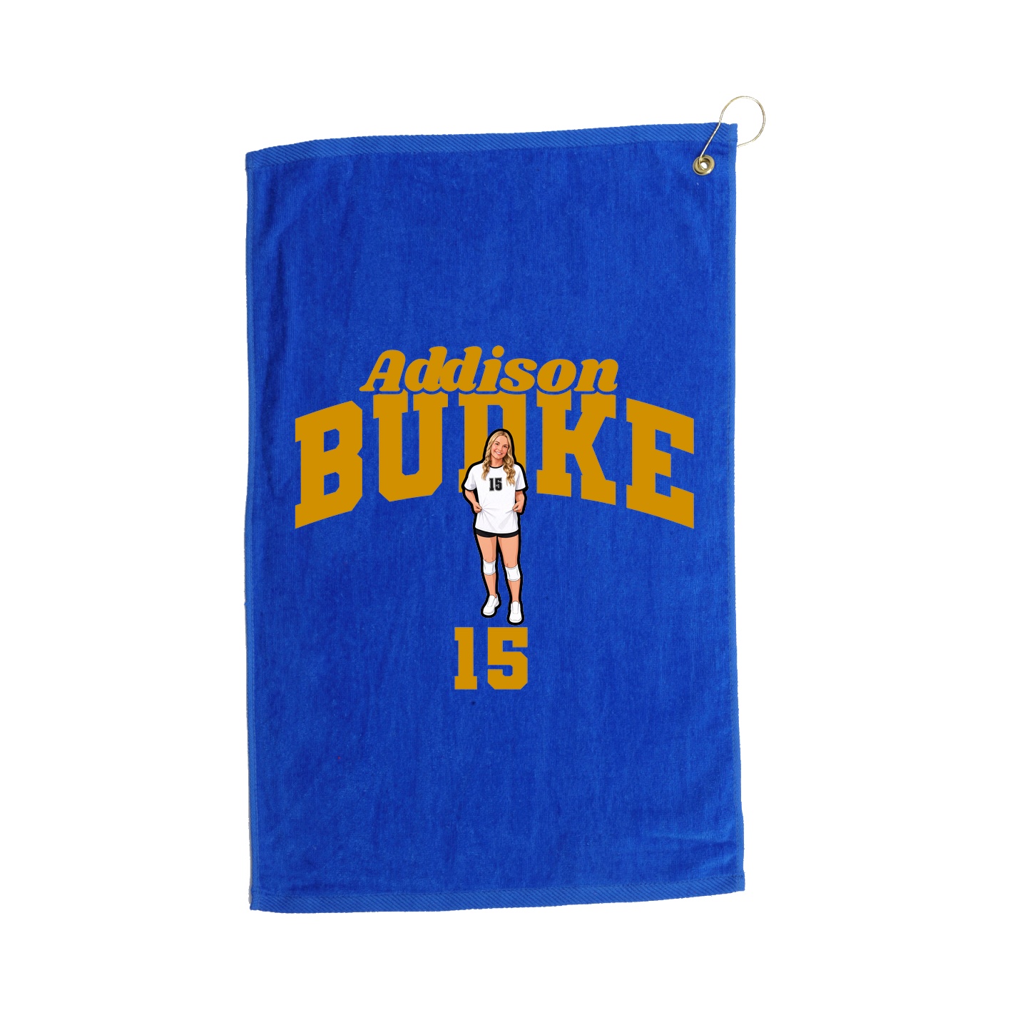 Golf Towel — Signature Arch in Royal