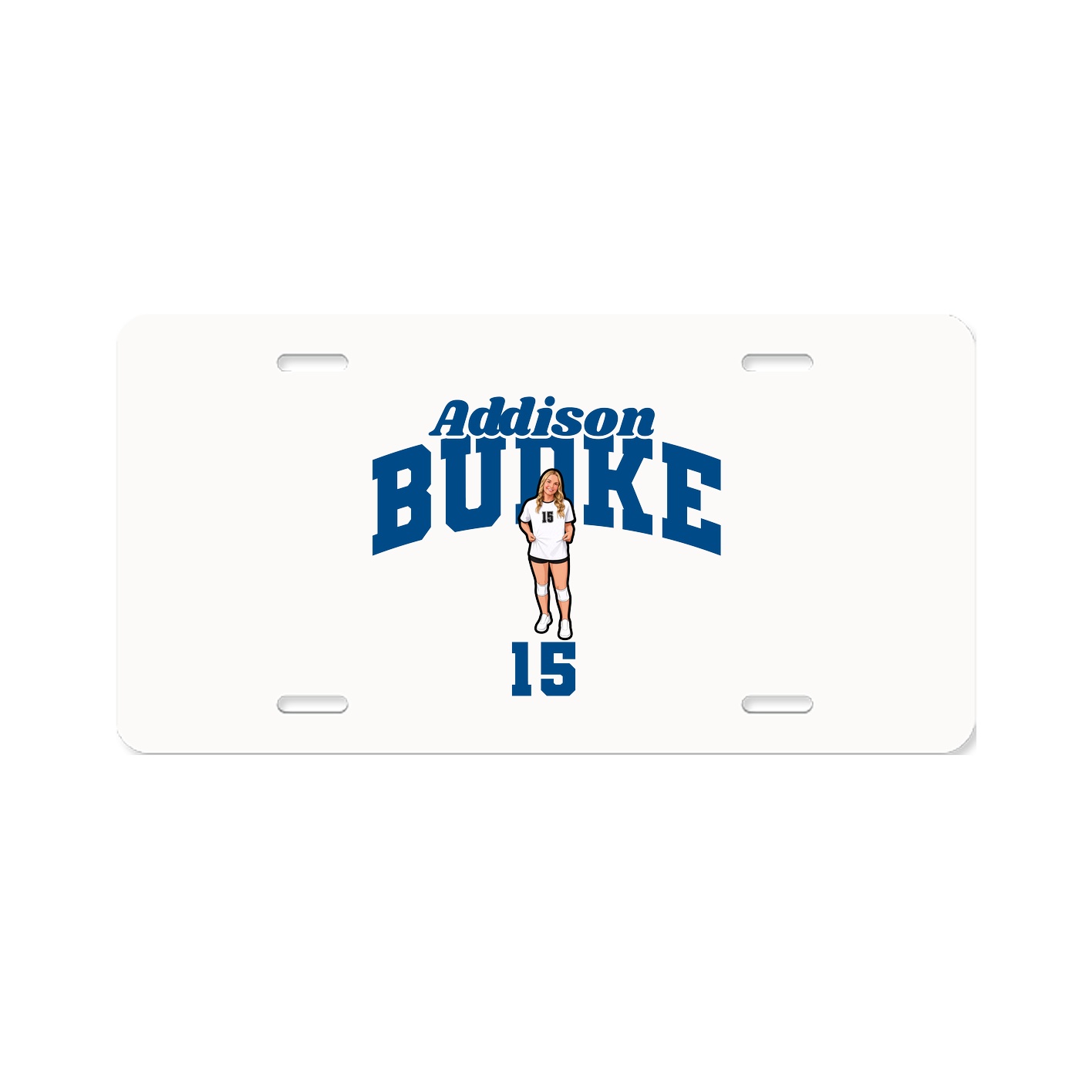 License Plate — Signature Arch in Classic