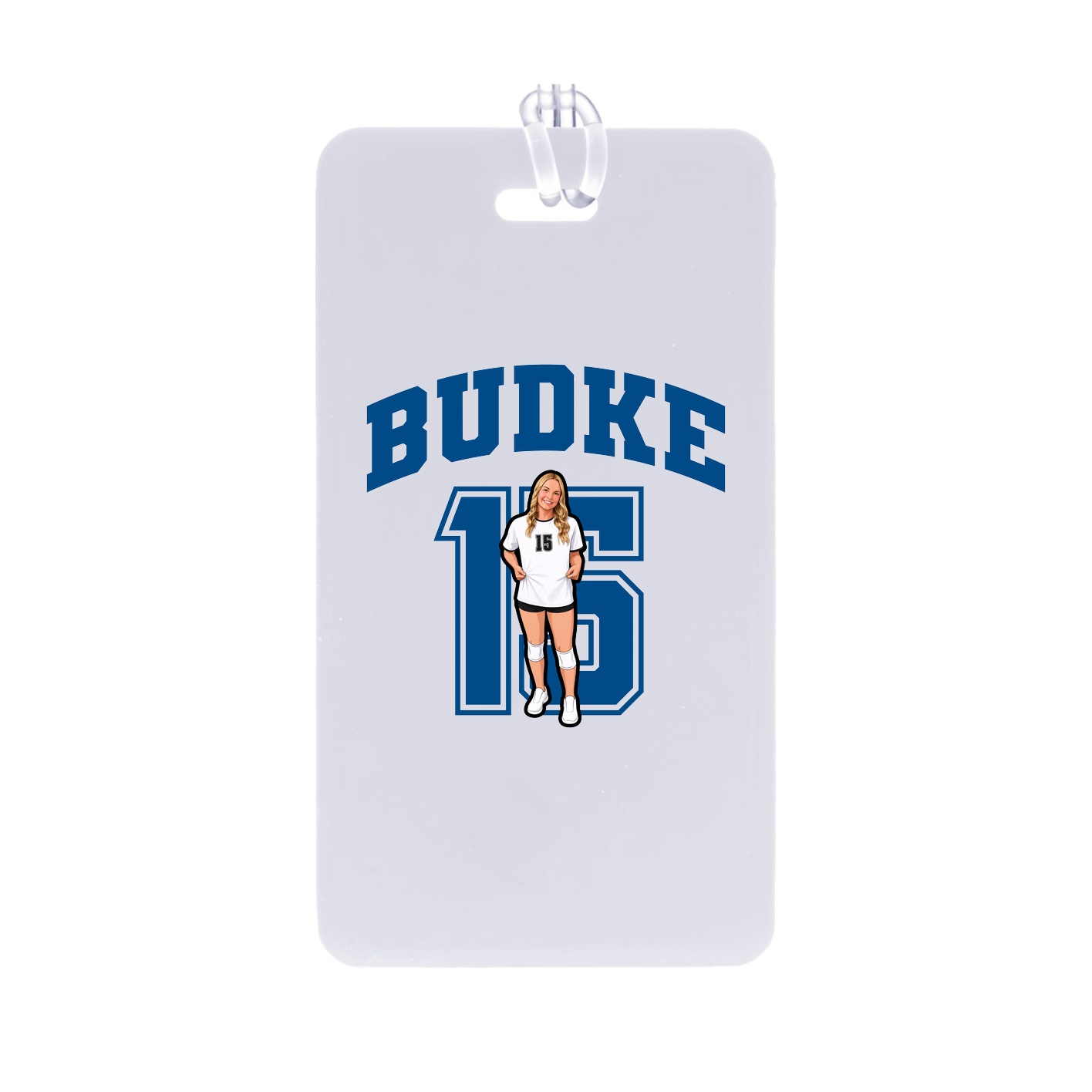 Bag Tag — Number in Classic