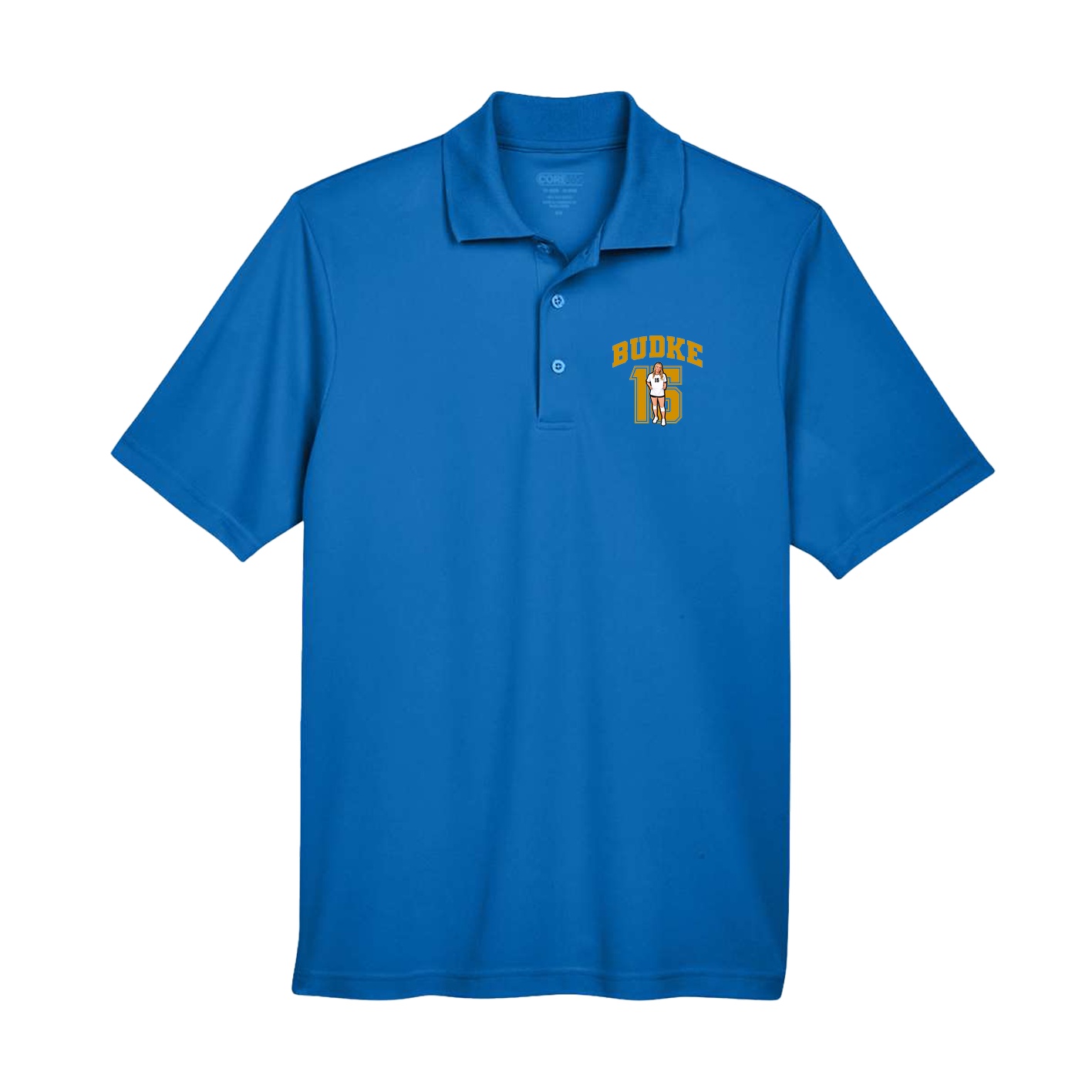 Performance Polo — Number in Royal