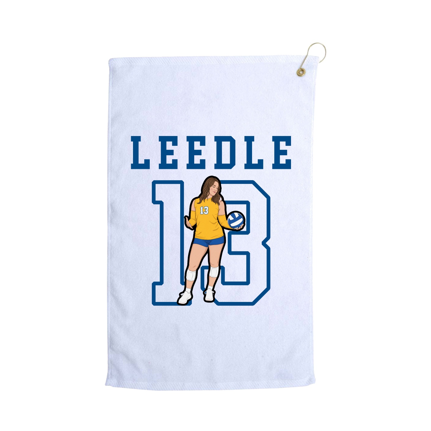 Golf Towel — Shirsey in White