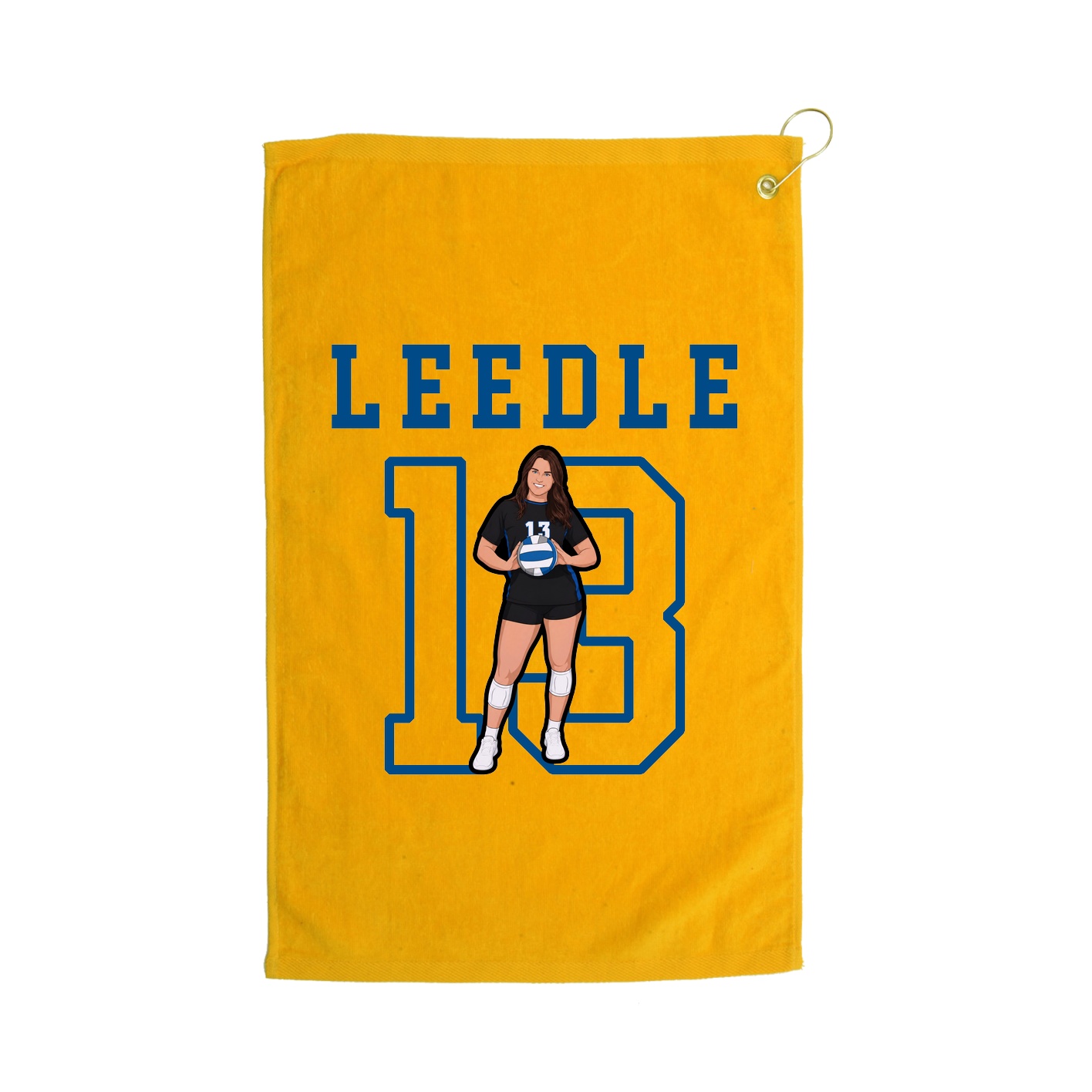 Golf Towel — Shirsey in Gold
