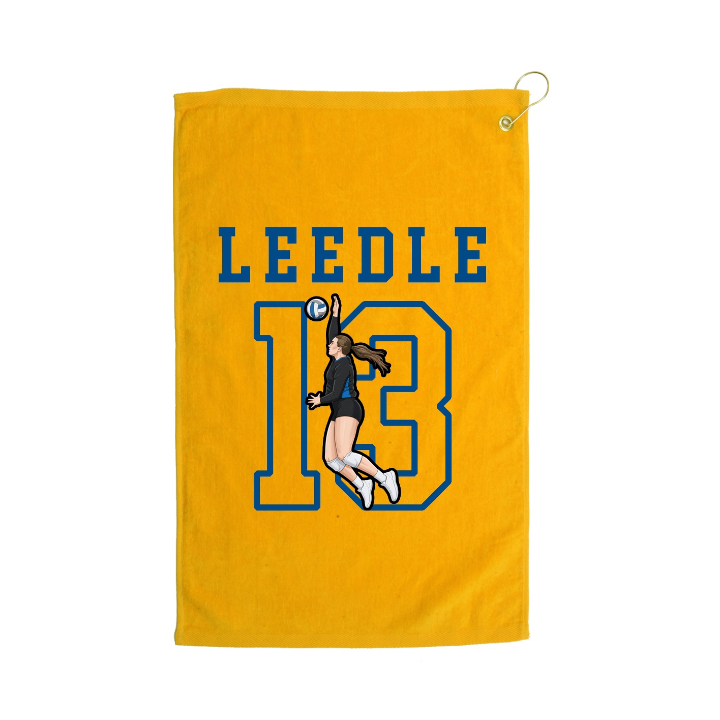 Golf Towel — Shirsey in Gold