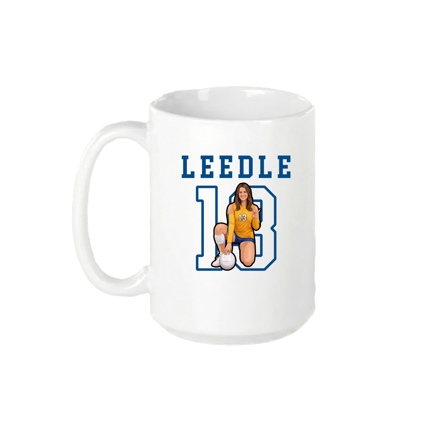 15oz Coffee Mug — Shirsey in White