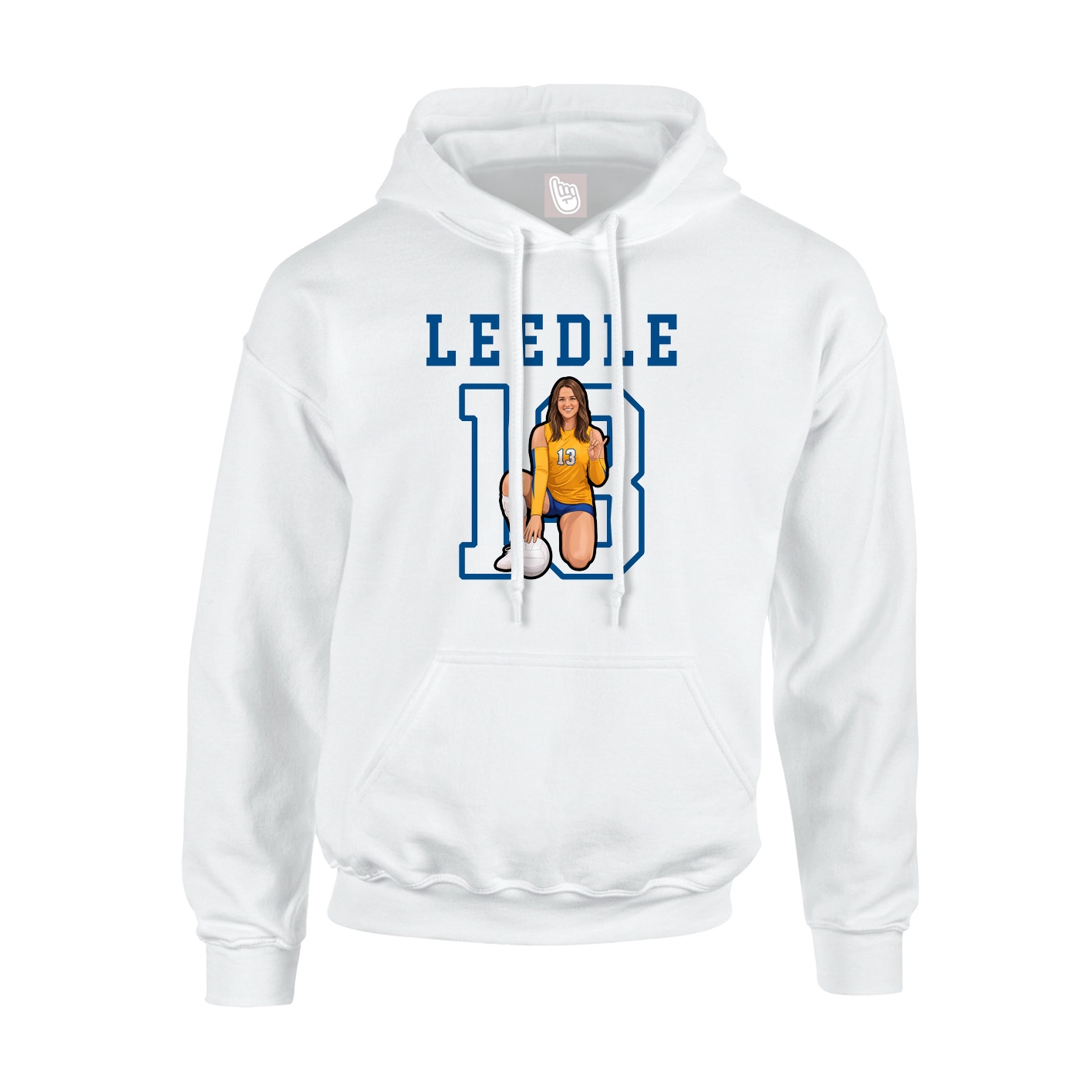 Youth Hoodie — Shirsey in White