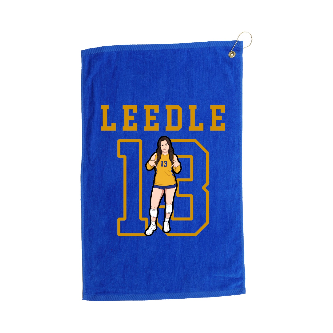 Golf Towel — Shirsey in Royal