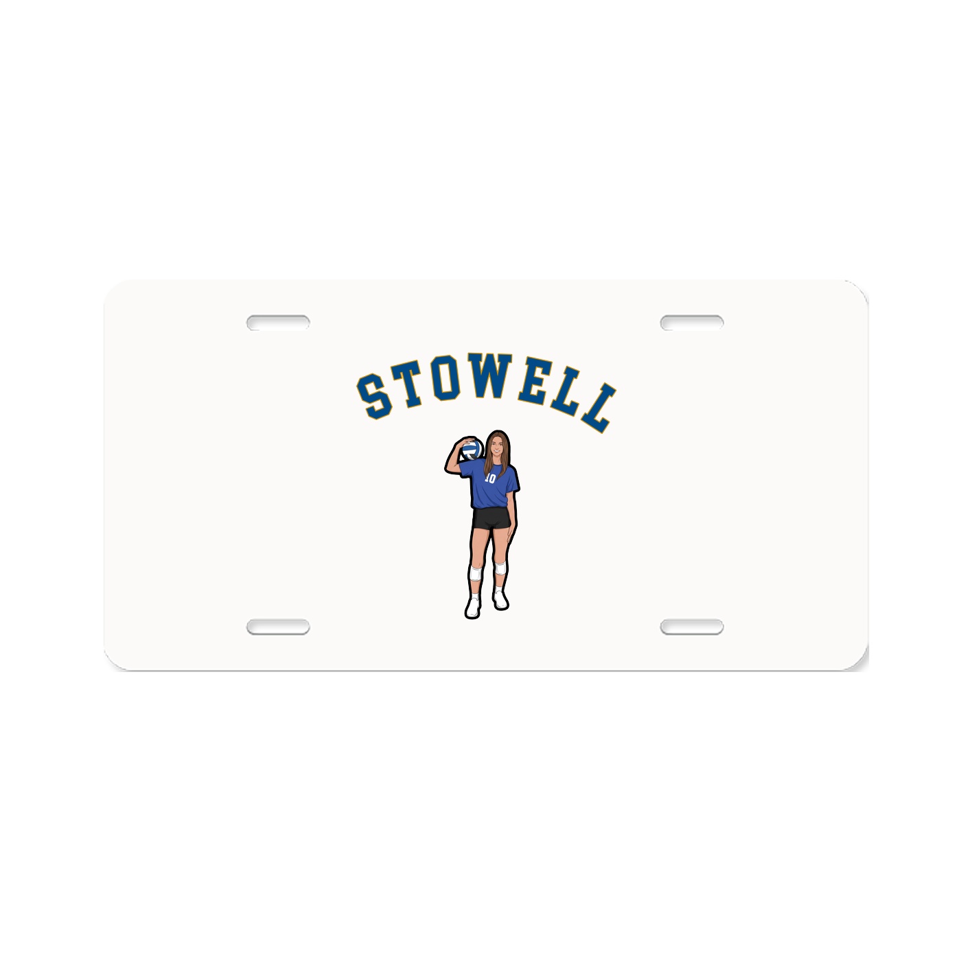 License Plate — Shirsey Arch in Classic