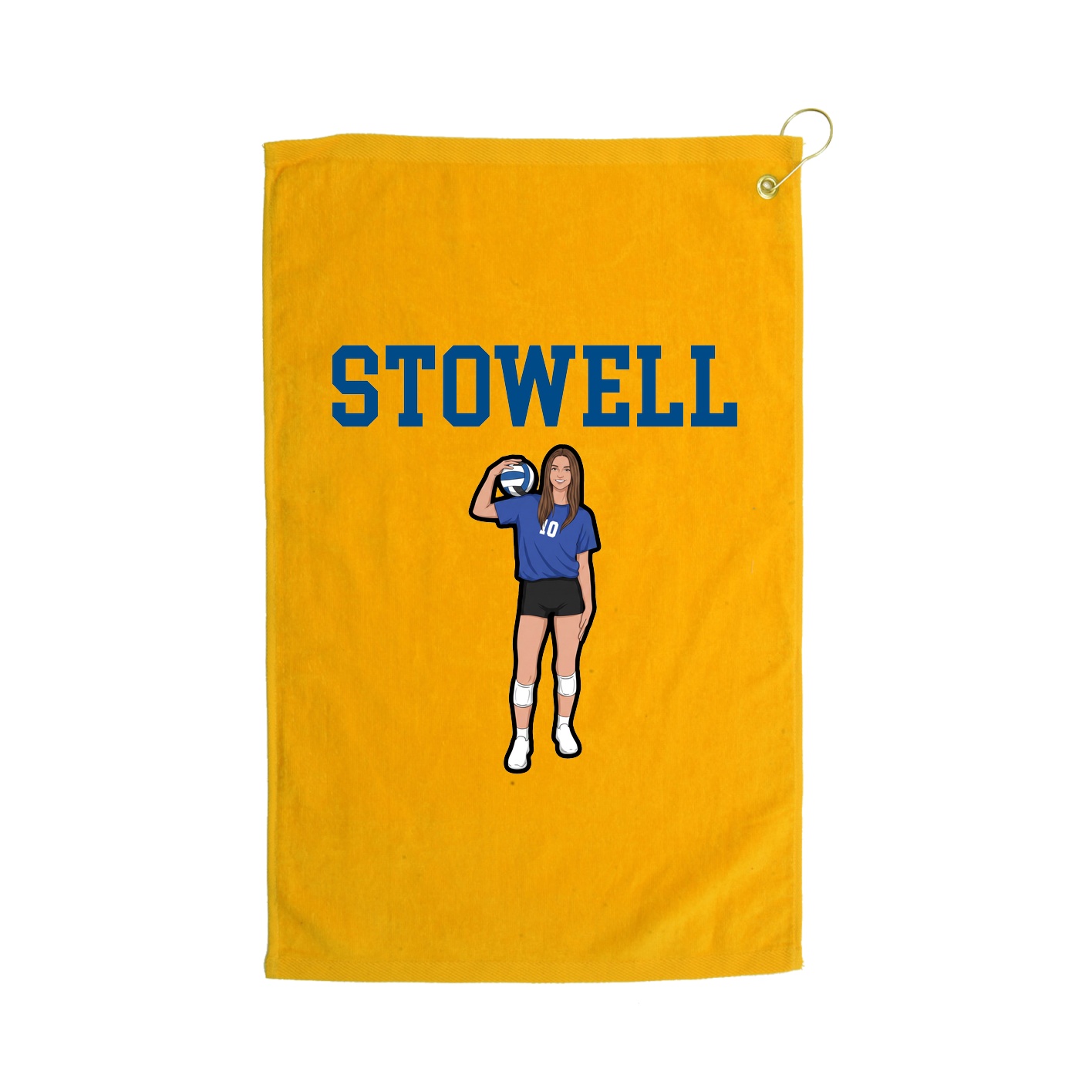Golf Towel — Shirsey in Gold