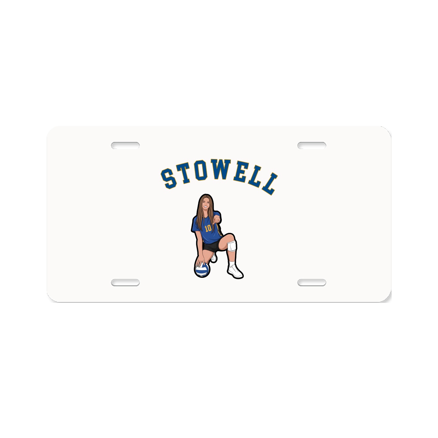License Plate — Shirsey Arch in Classic