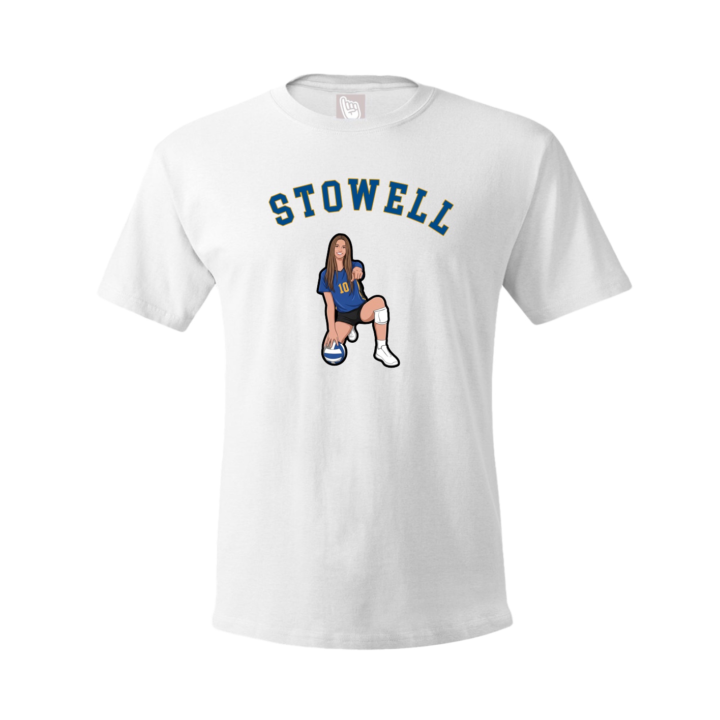 Tee — Shirsey Arch in White