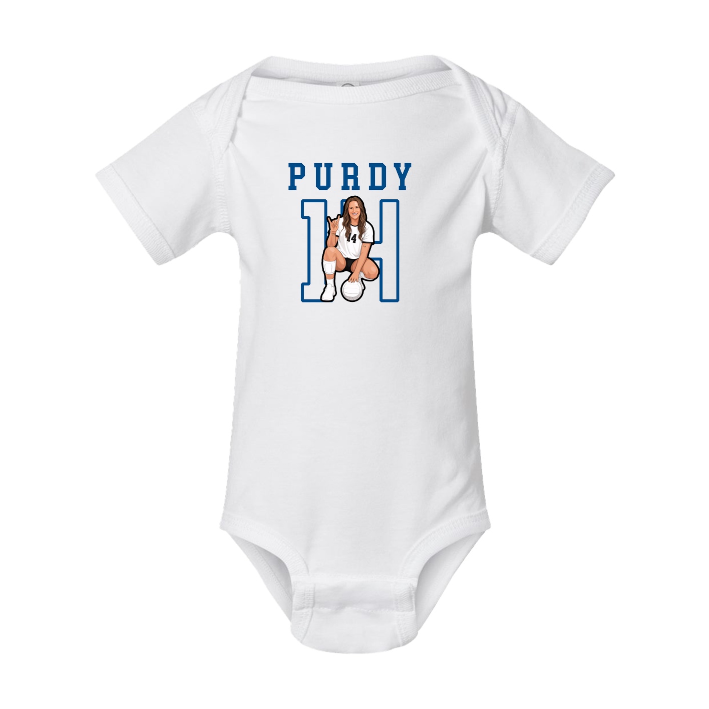 Baby Onesie — Shirsey in White