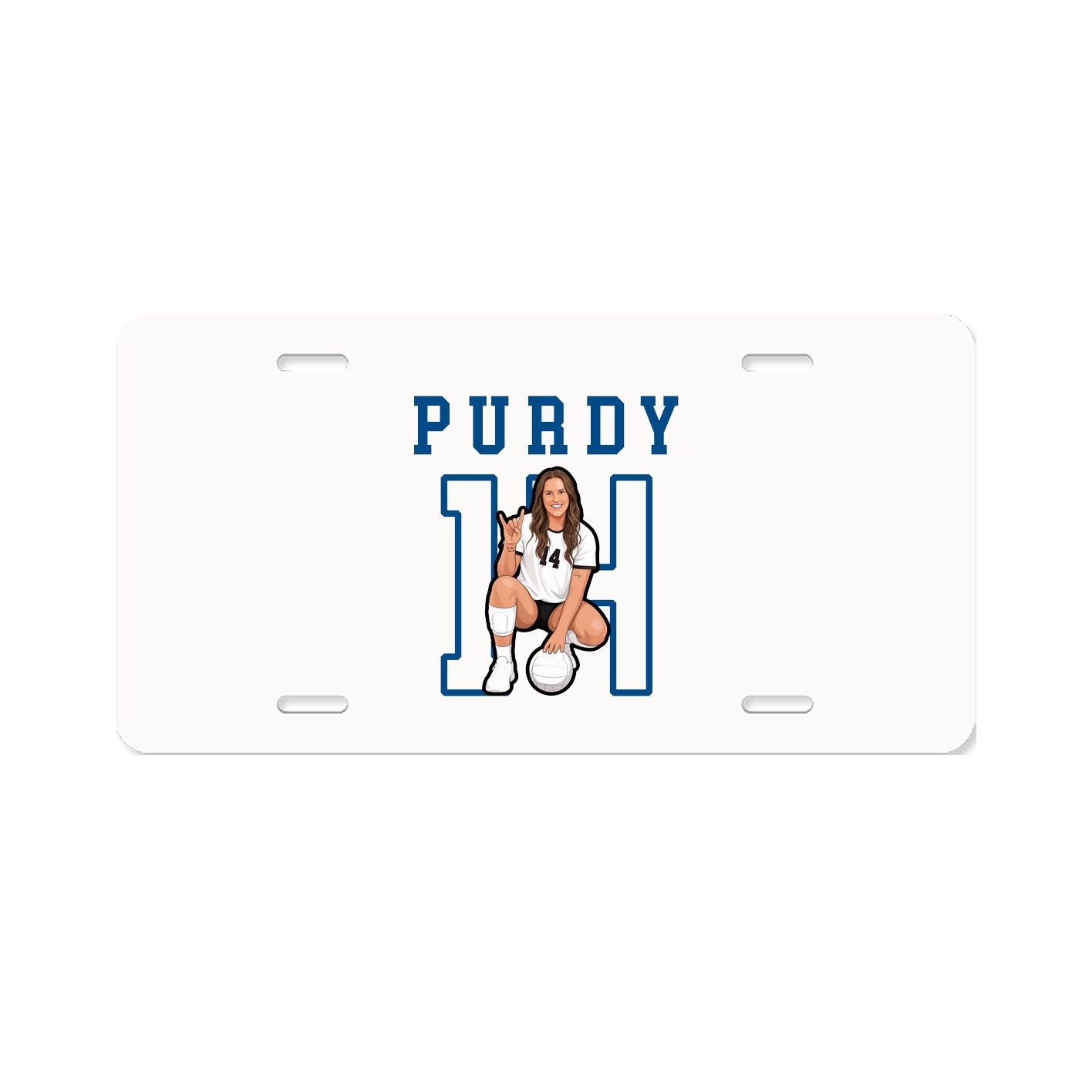 License Plate — Shirsey in Classic