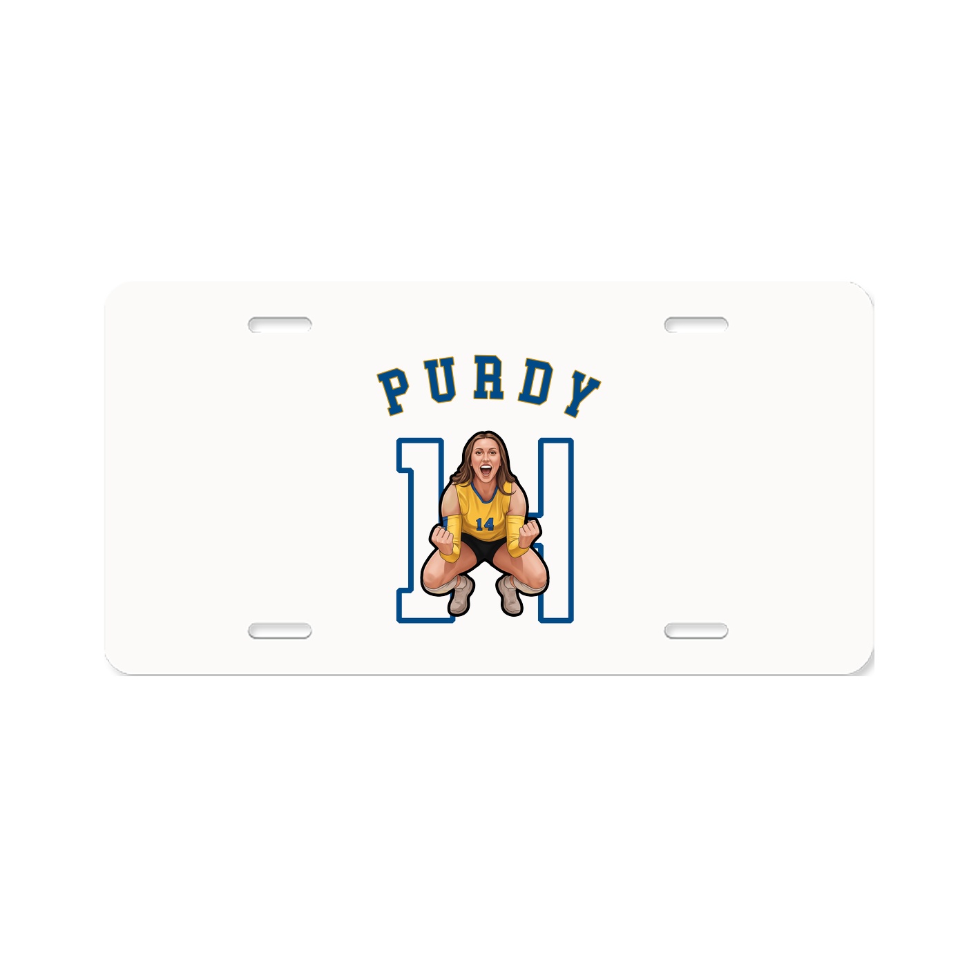 License Plate — Shirsey Arch in Classic