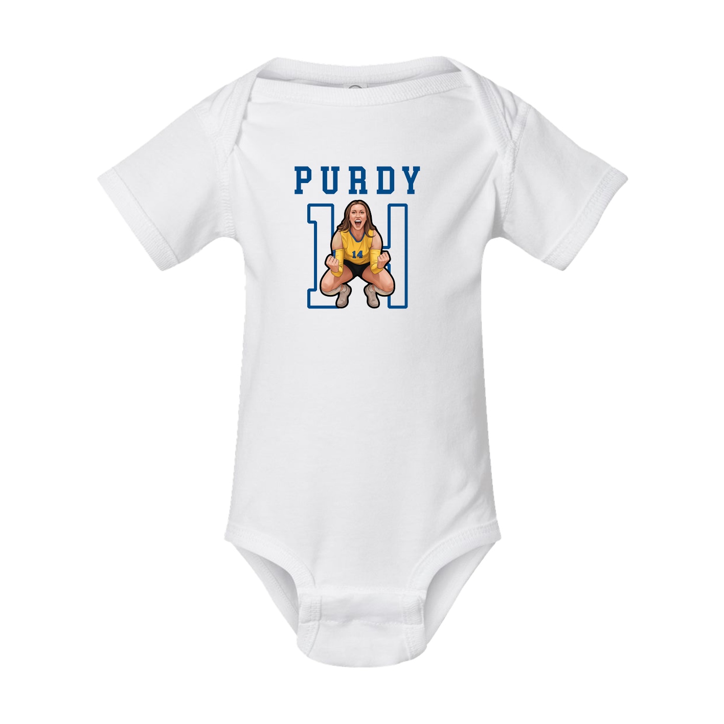 Baby Onesie — Shirsey in White