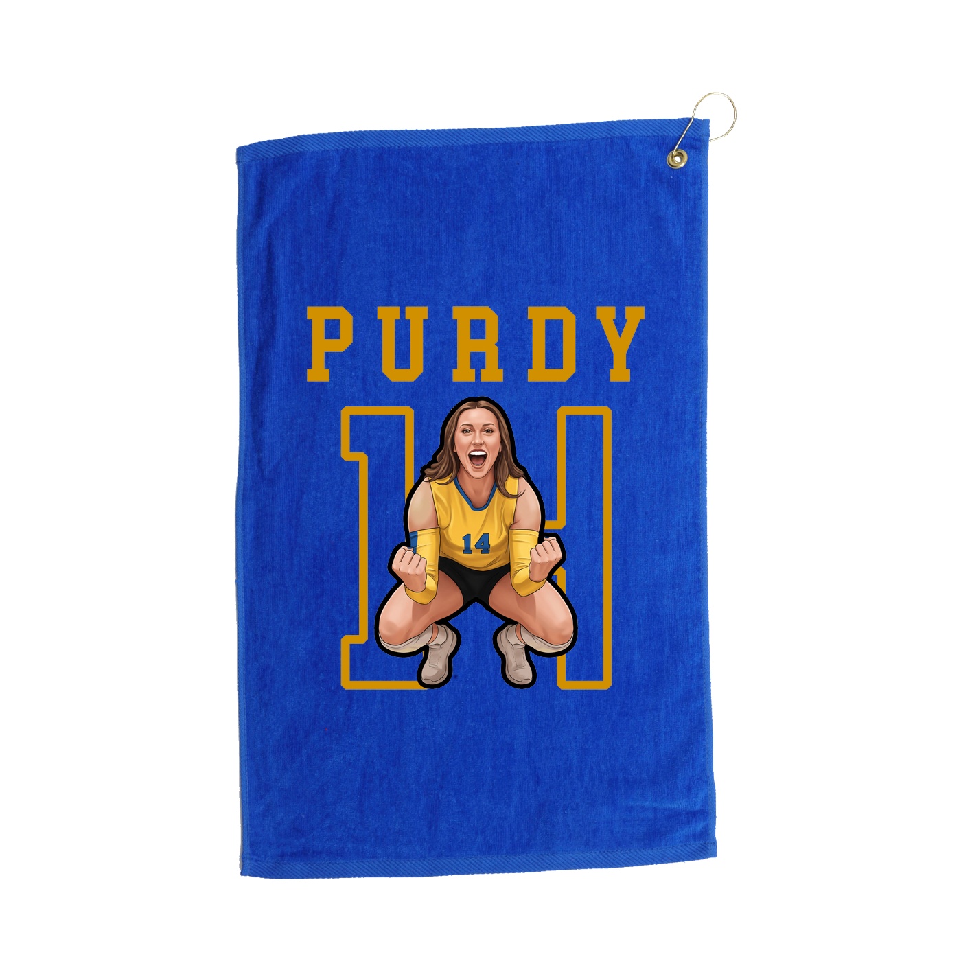 Golf Towel — Shirsey in Royal